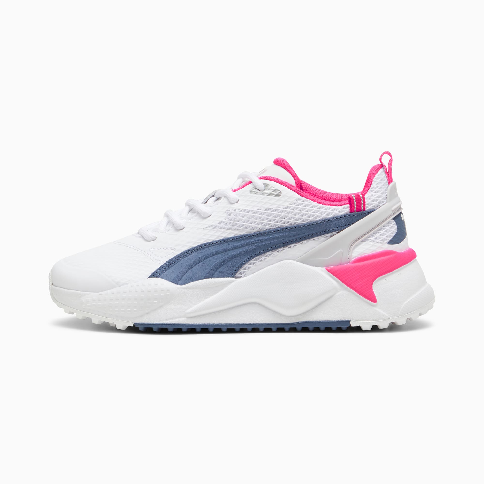 GS X Efekt Women s Golf Shoes PUMA White Inky Blue Ravish PUMA RS Collection PUMA