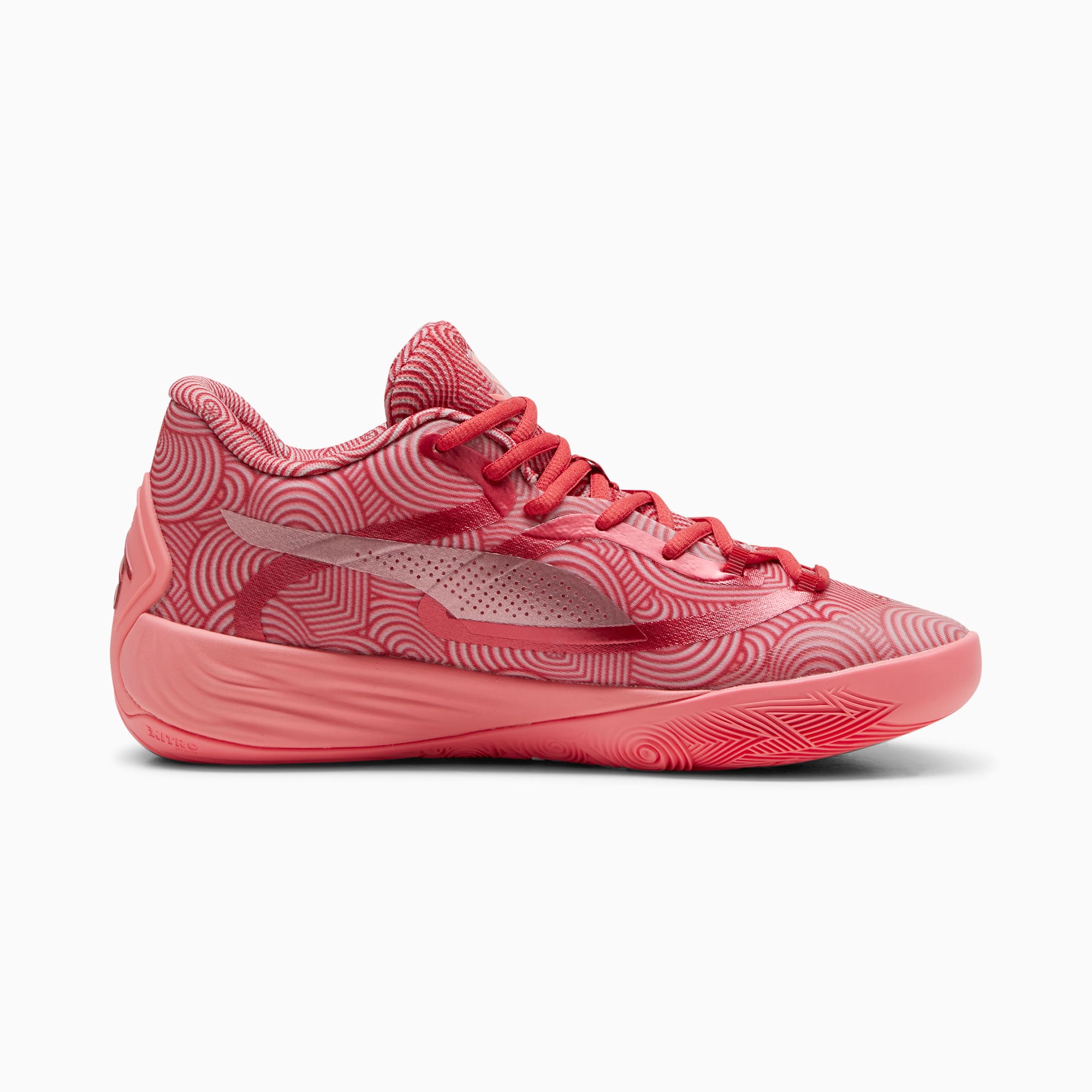 Pink shoes u of m basketball discount