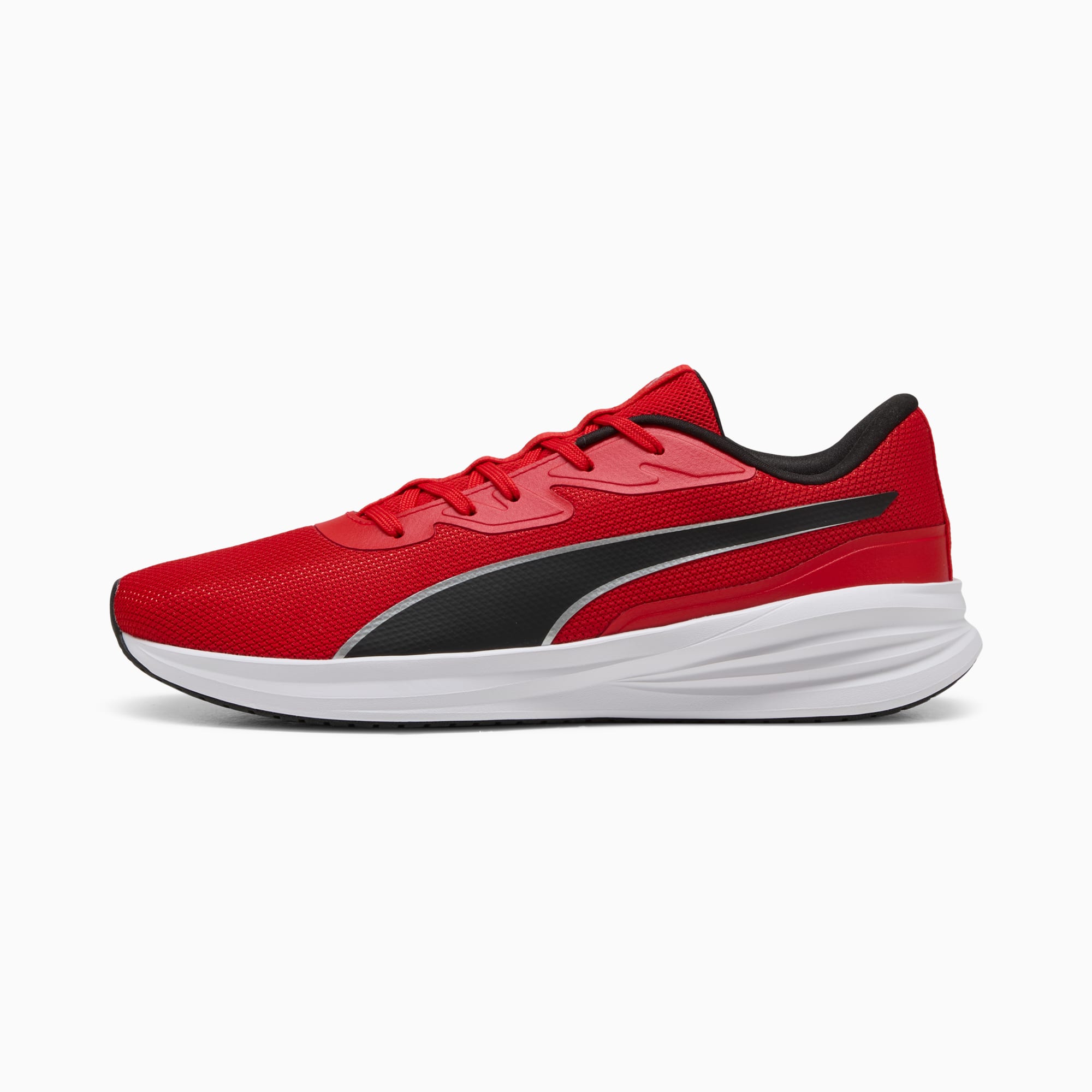 Night Runner V3 Running Shoes, For All Time Red-PUMA Silver-PUMA Black, large