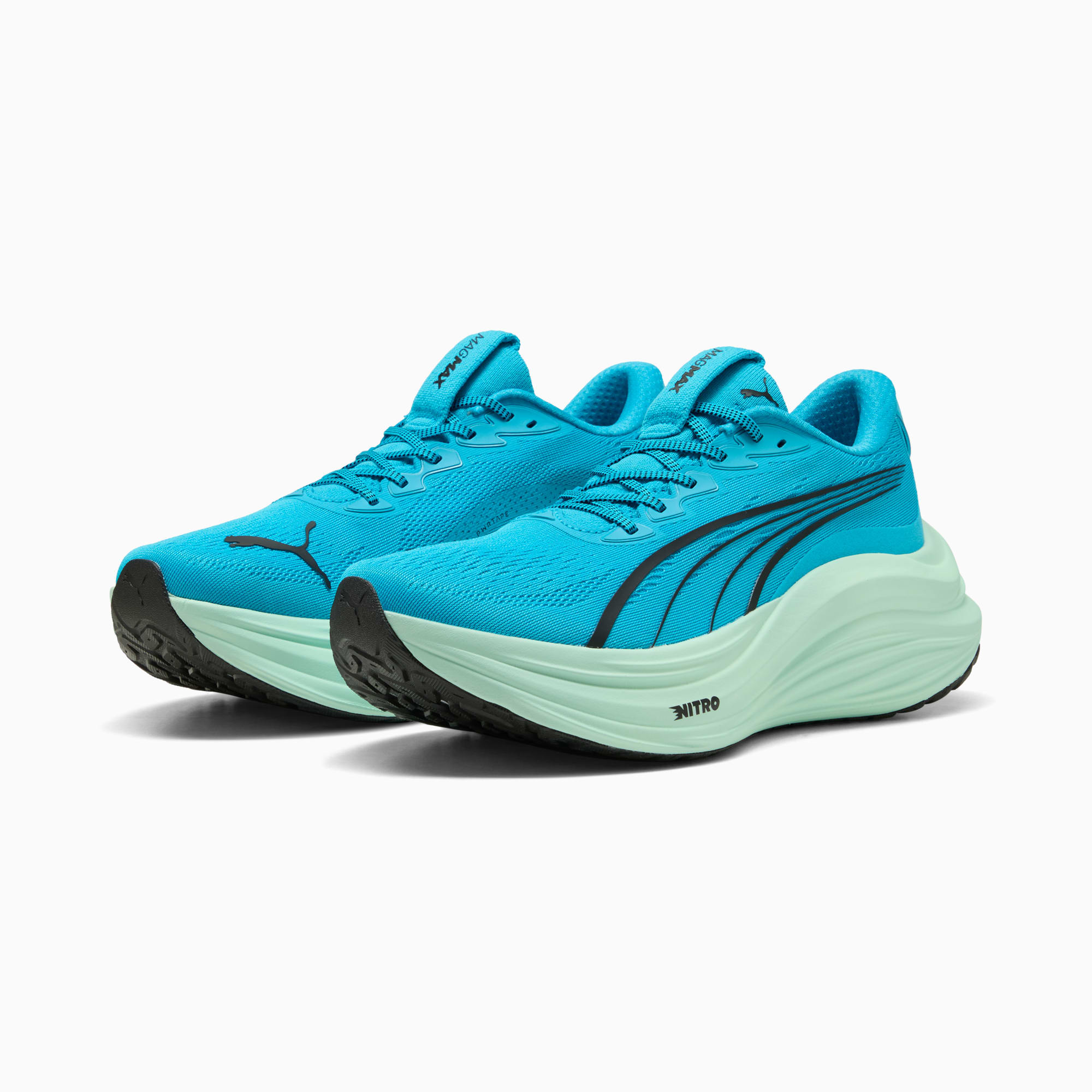 MagMax NITRO™ Laufschuhe Herren, Speed Blue-Mint Melt, large
