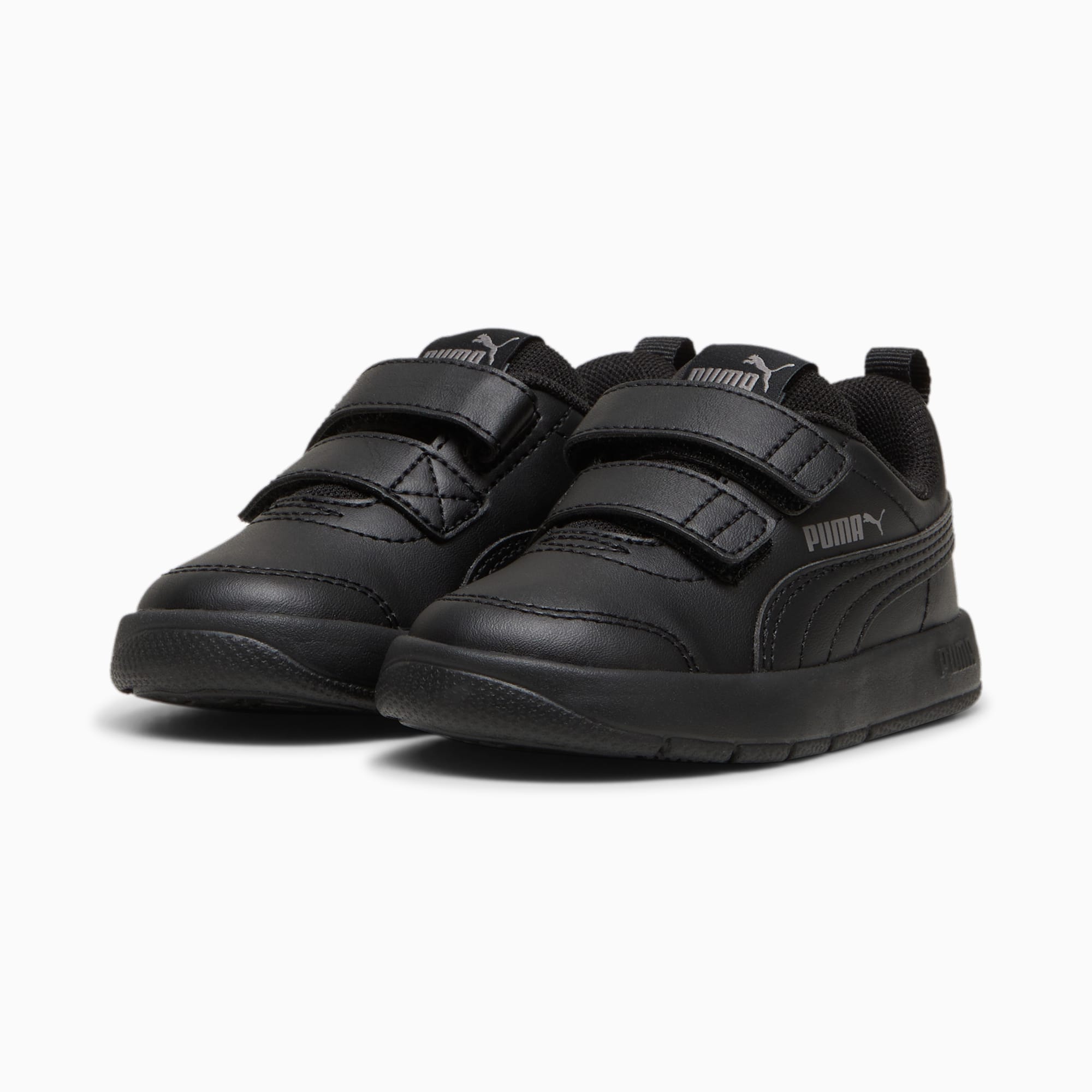Courtflex V3 Sneakers Toddlers, PUMA Black-PUMA Black-Cast Iron, large