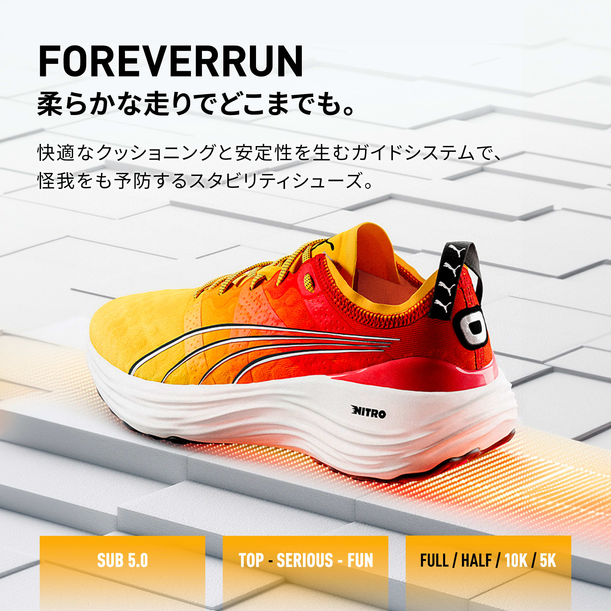 ウィメンズ フォーエバーラン ニトロ ランニングシューズ[品番