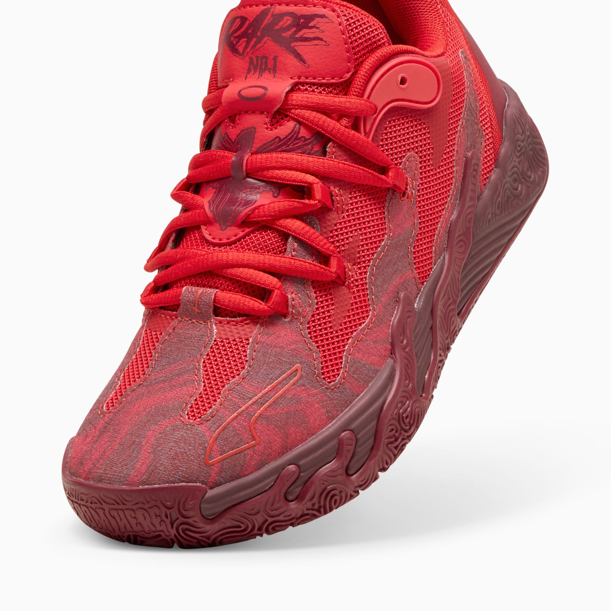 PUMA x LAMELO BALL MB.03 Lo Team Big Kids' Basketball Shoes