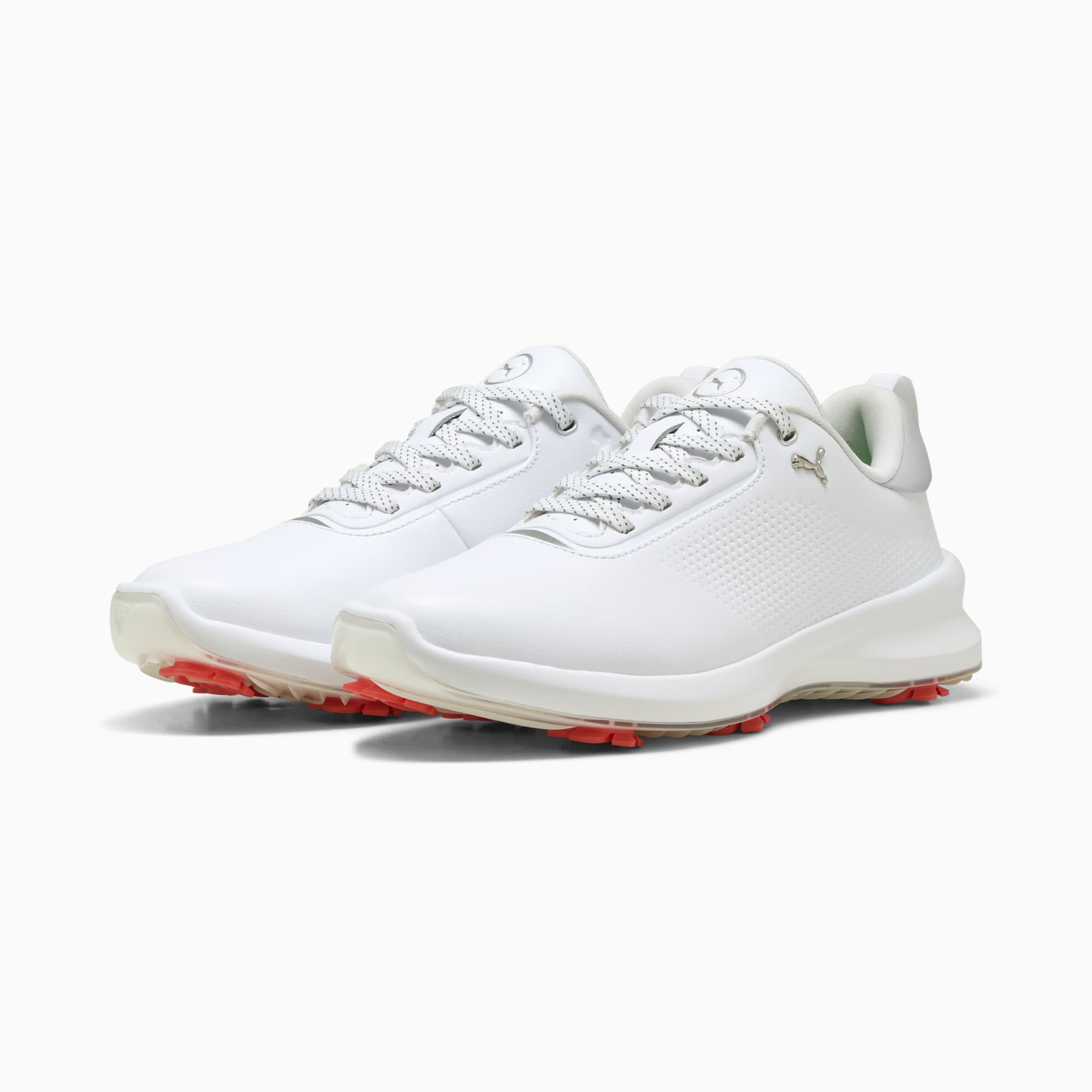 IGNITE Blaze 2 Golf Shoes Women, PUMA White-Peach Frost, large