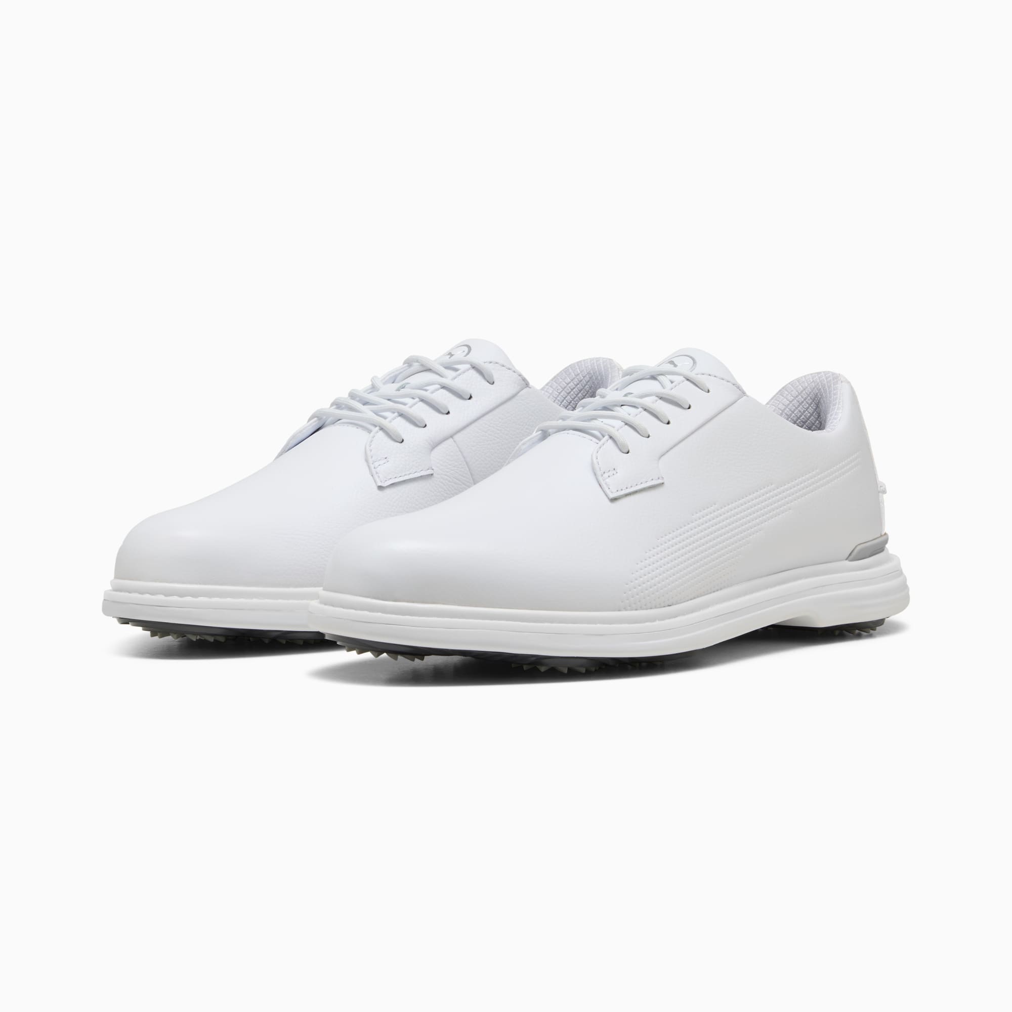 PUMA Royale golfschoenen voor heren, PUMA White-Slate Sky-Ash Gray, large