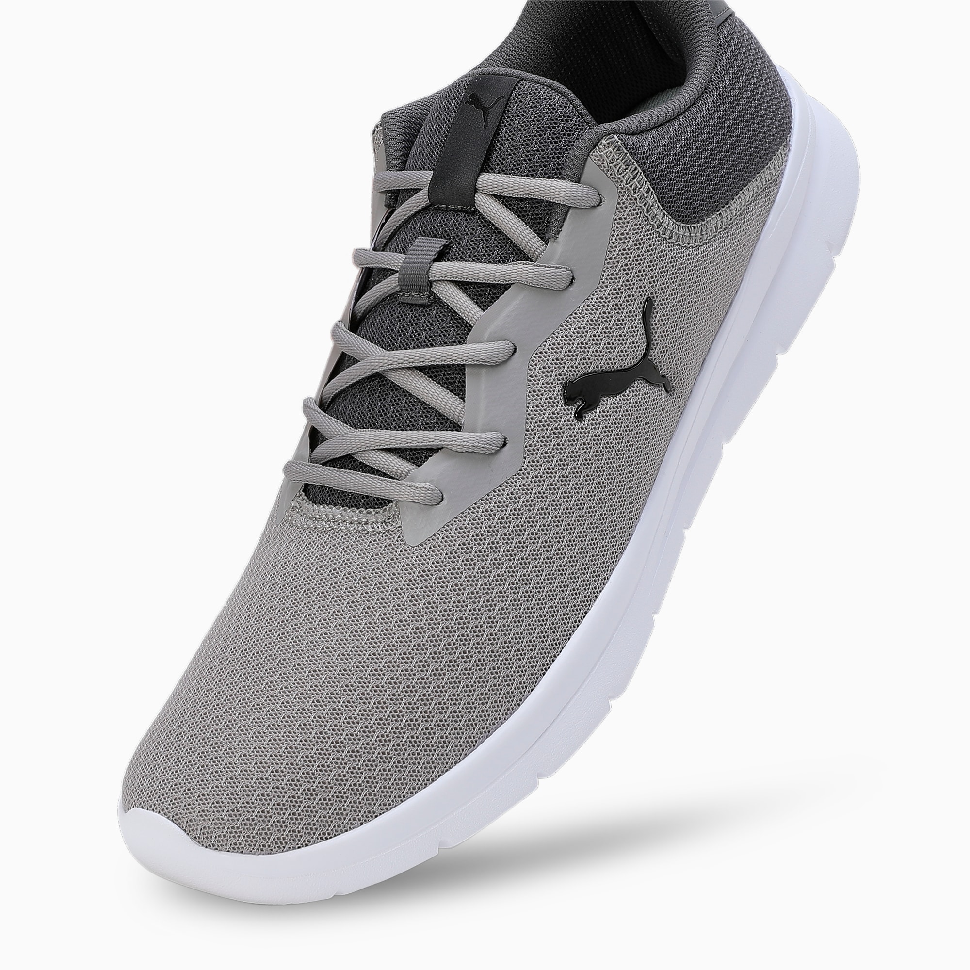 Mens gray puma shoes on sale