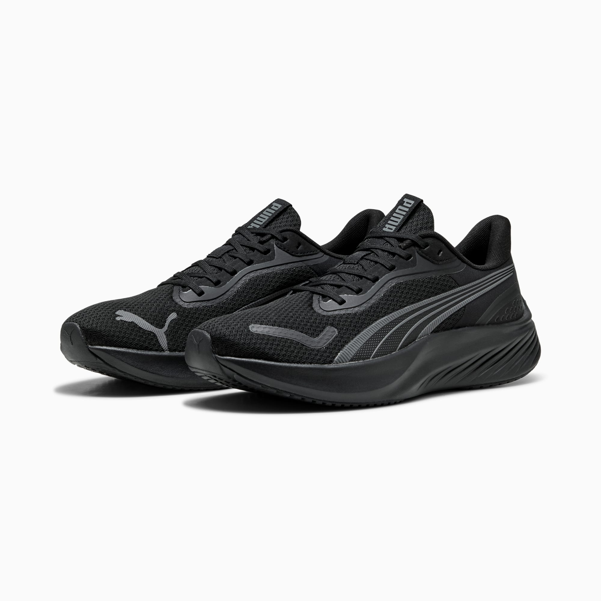 Pounce Lite hardloopschoenen, PUMA Black-Cool Dark Gray, large