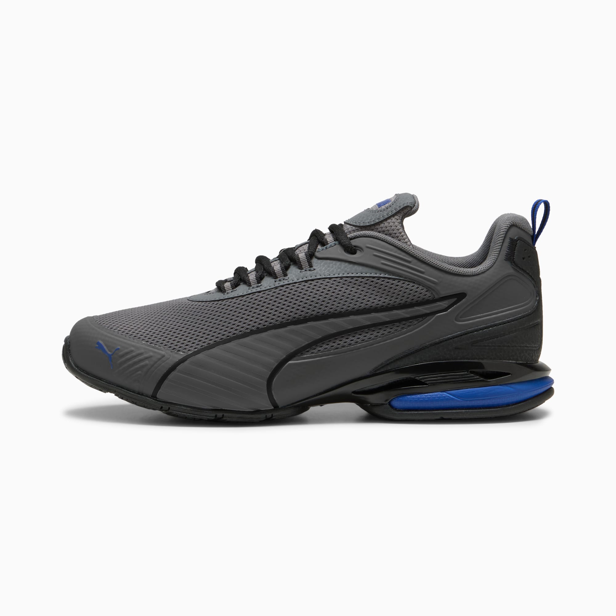 Puma black blue shoes shop