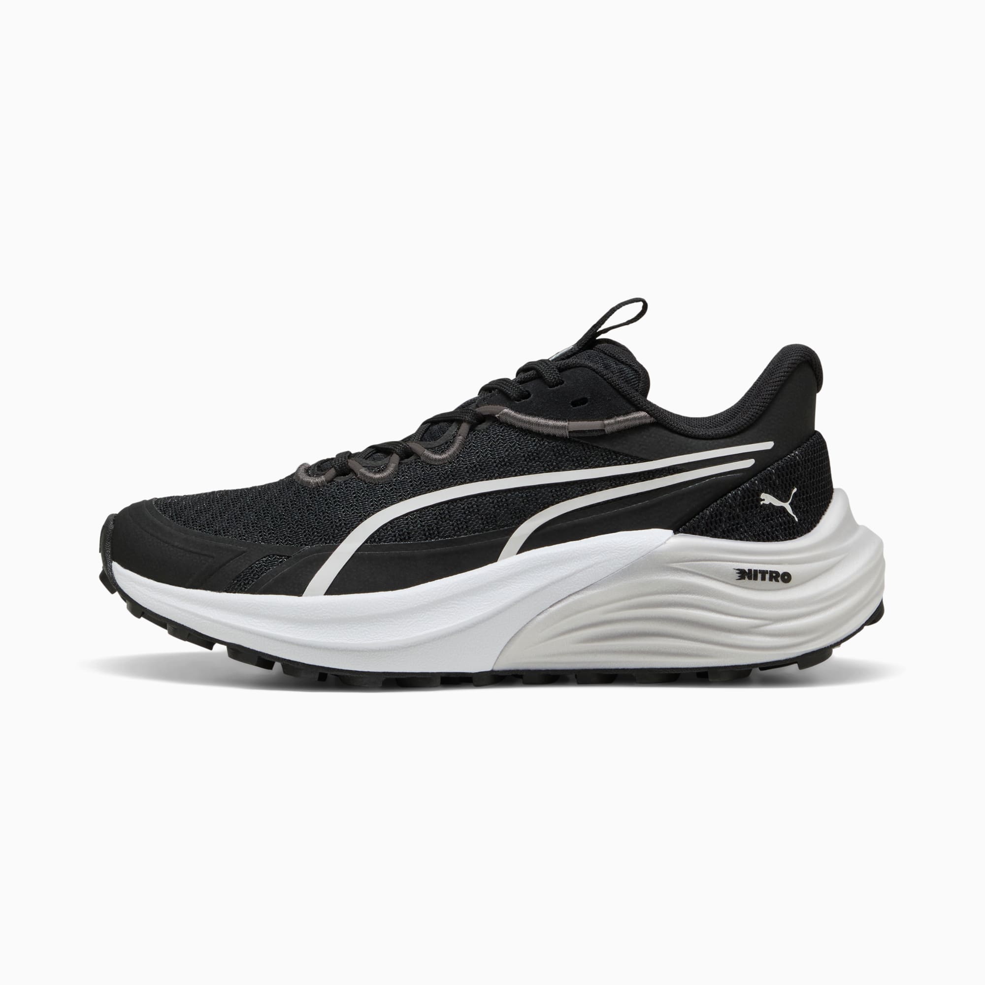 Electrify NITRO™ 4 Trail Running Shoes Women, PUMA Black-Feather Gray-PUMA White, large
