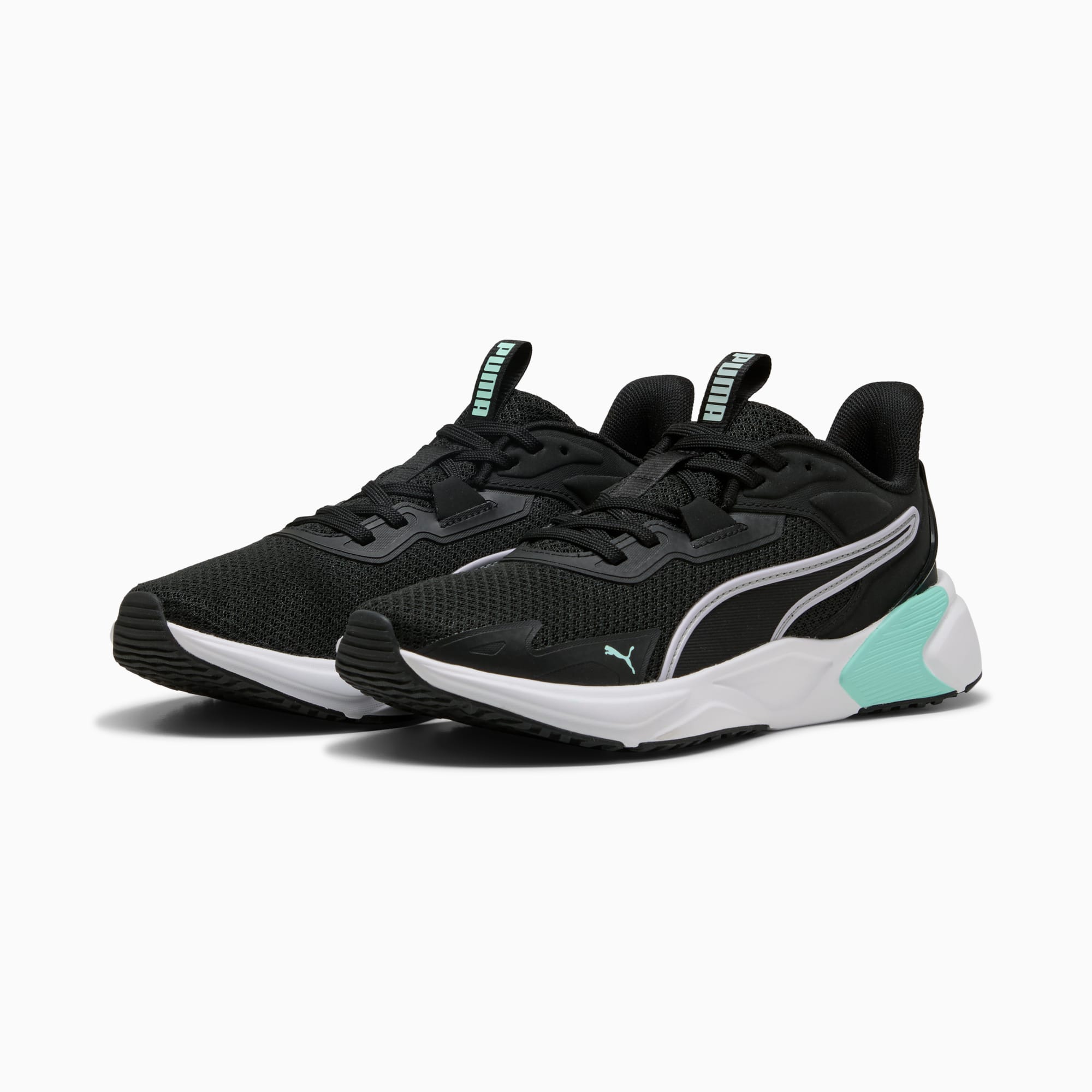 Disperse XT 4 Training Shoes, PUMA Black-Lilac Crush-Mint Melt, large