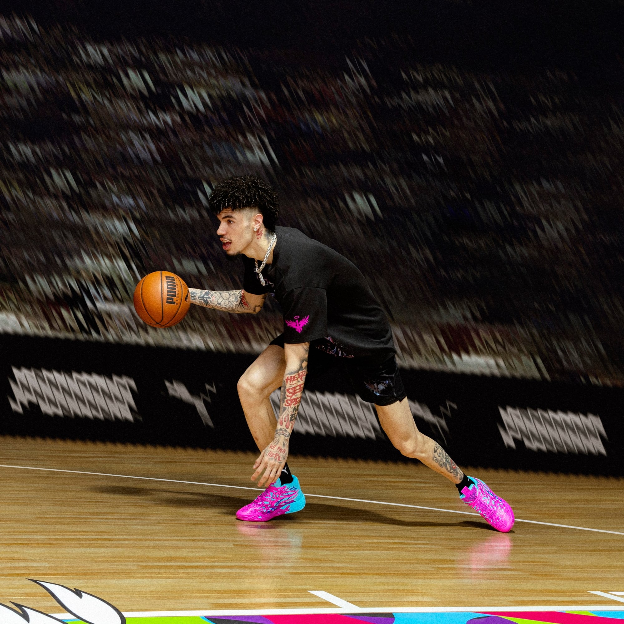 PUMA x LAMELO BALL MB.04 Iridescent Big Kids' Basketball