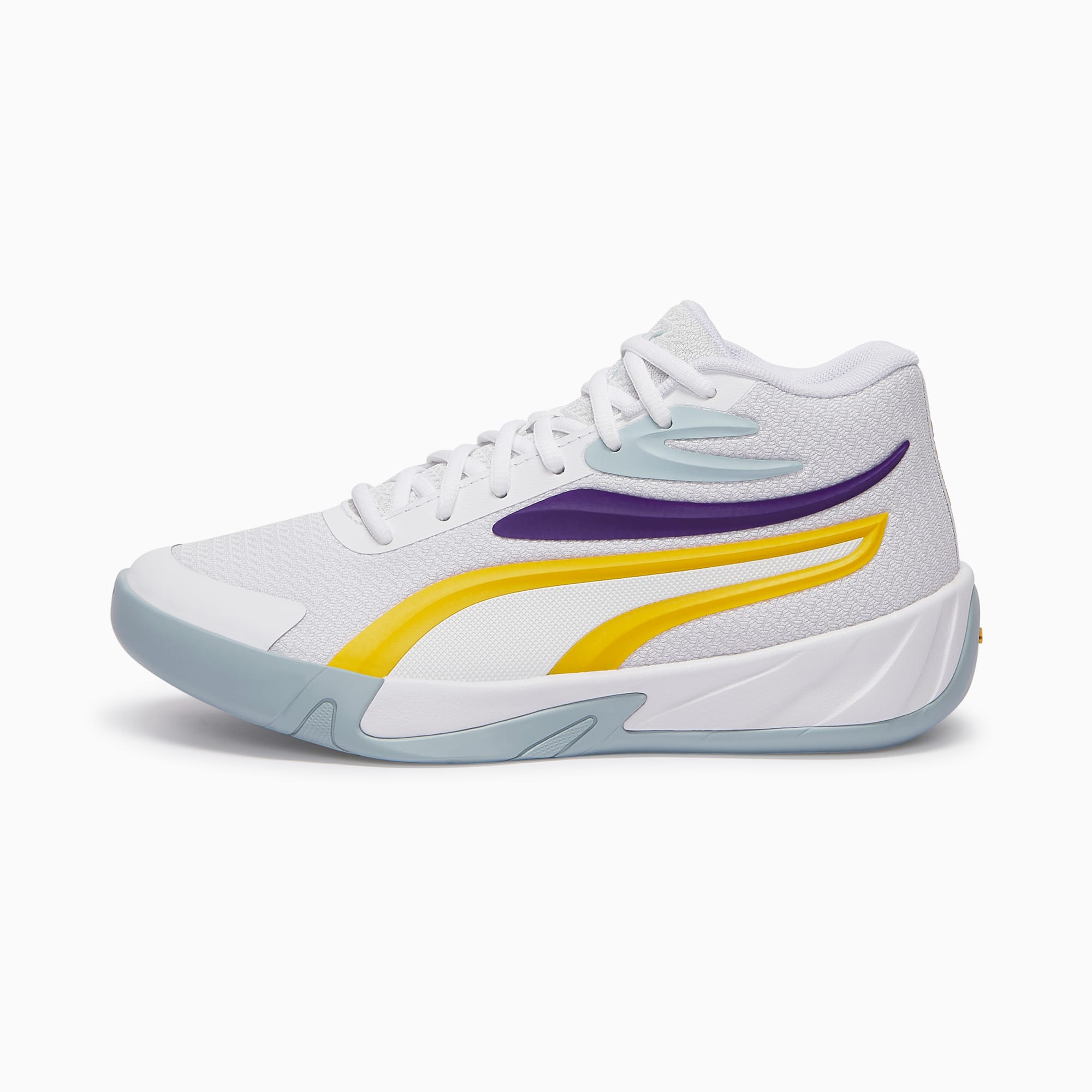 Amazon.com | PUMA Court Pro Sneaker, Black-Electric Lime, 4