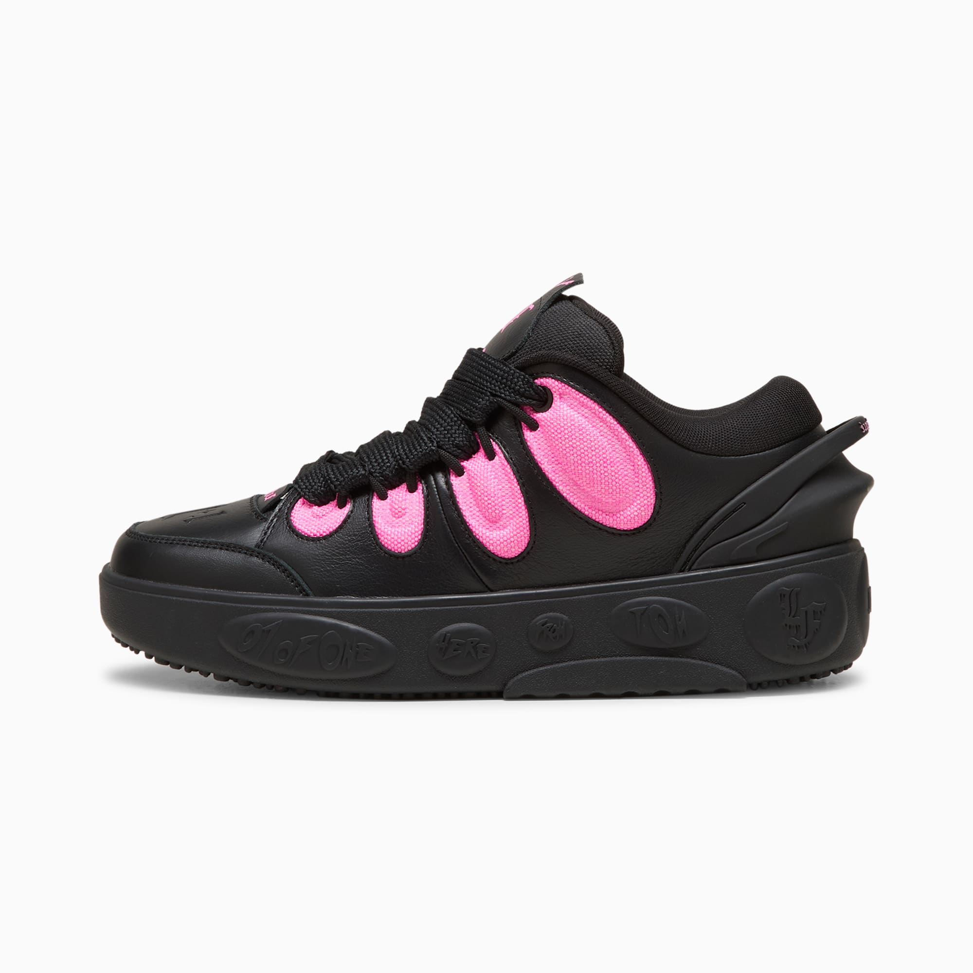 PUMA LaFrancé Untouchable Sneakers Unisex Schuhe, Schwarz/Rosa, Größe: 39, Schuhe