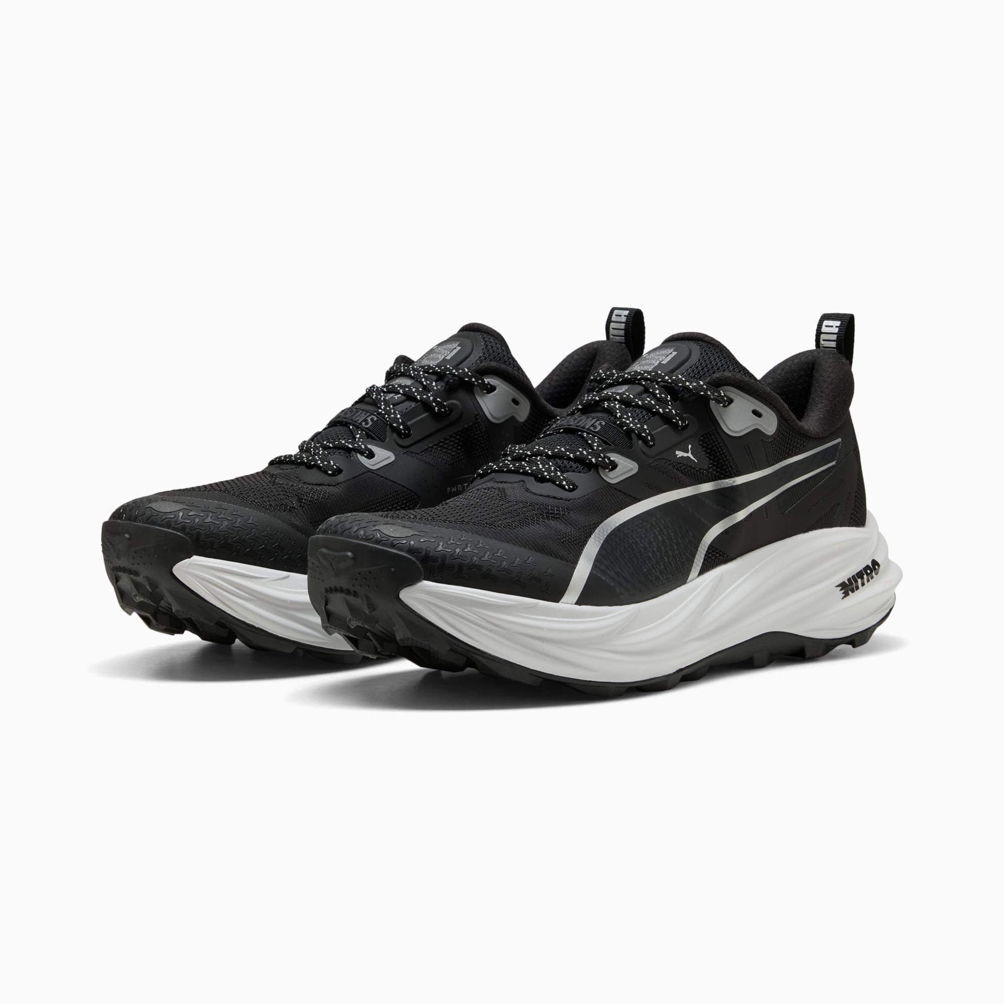 Chaussure de running Voyage NITRO™ 4 Homme, PUMA Black-PUMA Silver, large