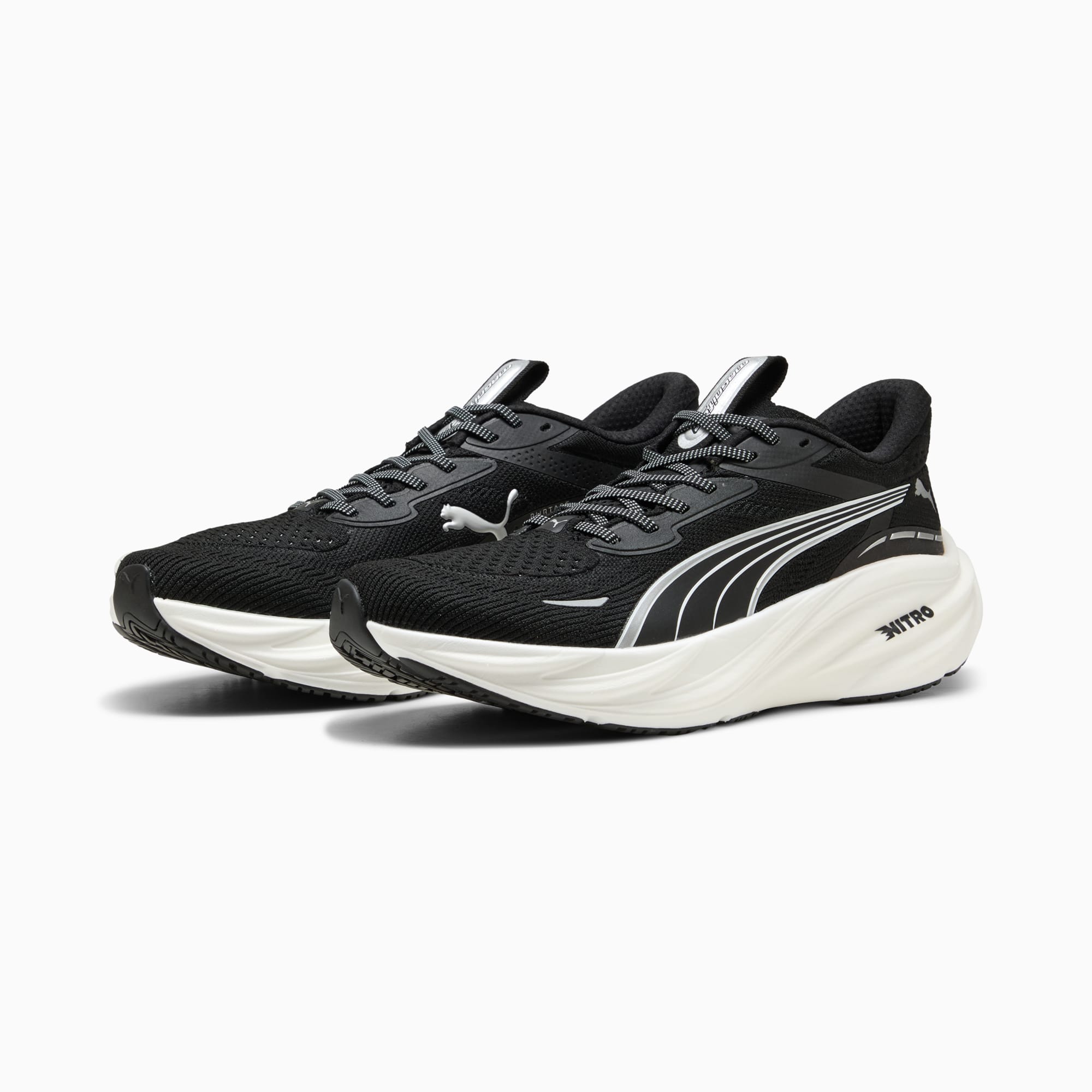 Magnify NITRO™ 3 Running Shoes Men, PUMA Black-PUMA White, large