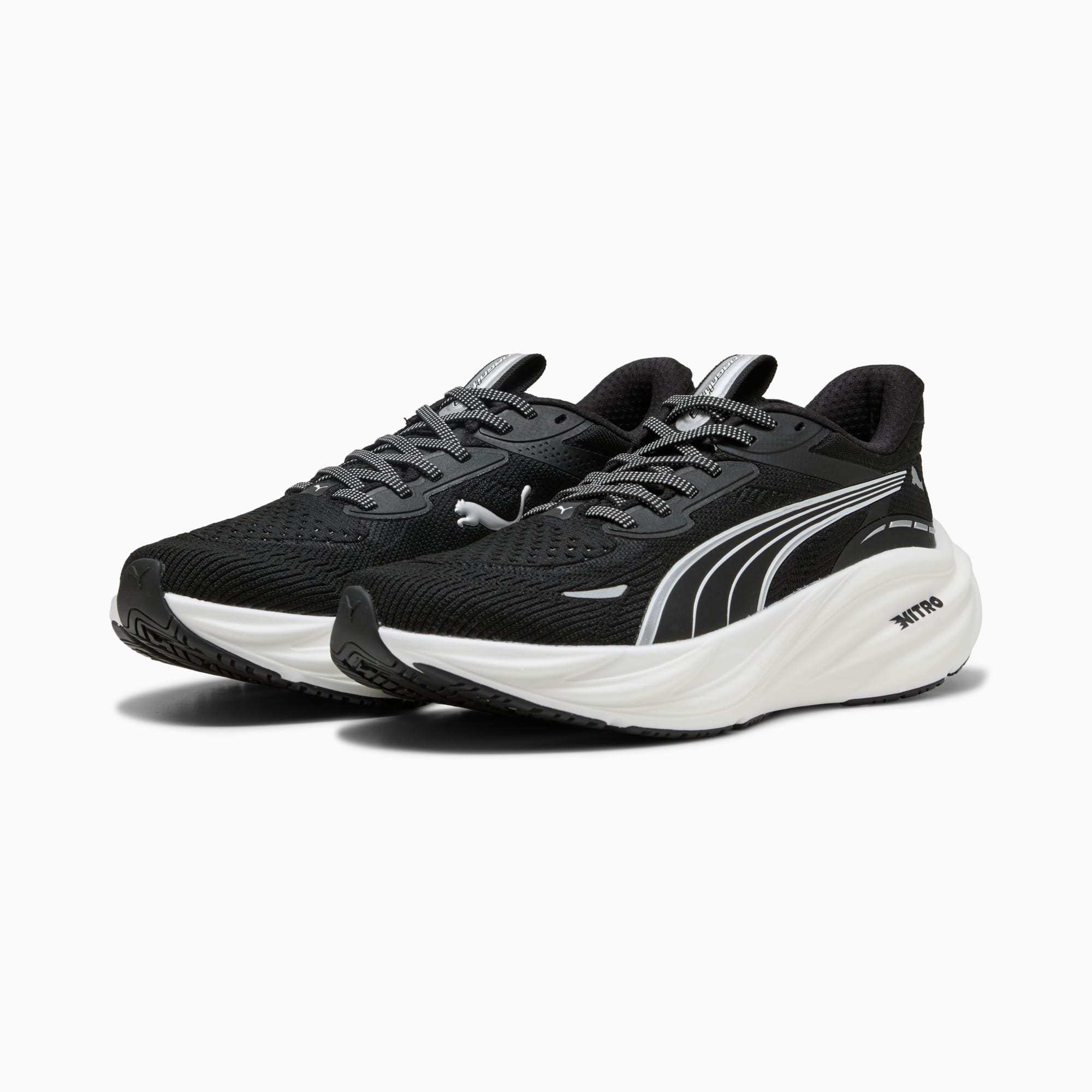 Magnify NITRO™ 3 Running Shoes Women, PUMA Black-PUMA White, large