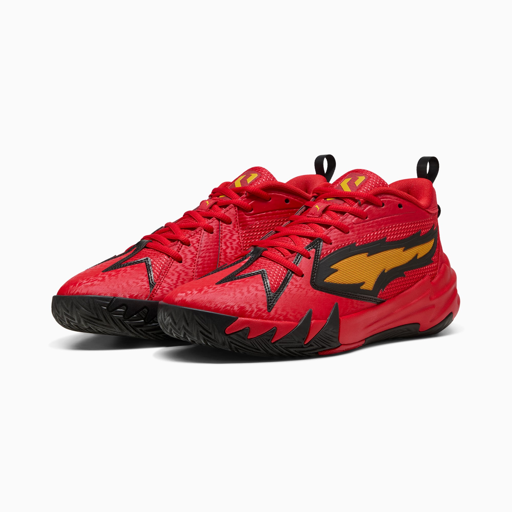 Scoot Zeros Retro Portland Unisex Basketball Shoes For All Time Red Yellow Sizzle PUMA Shoes PUMA