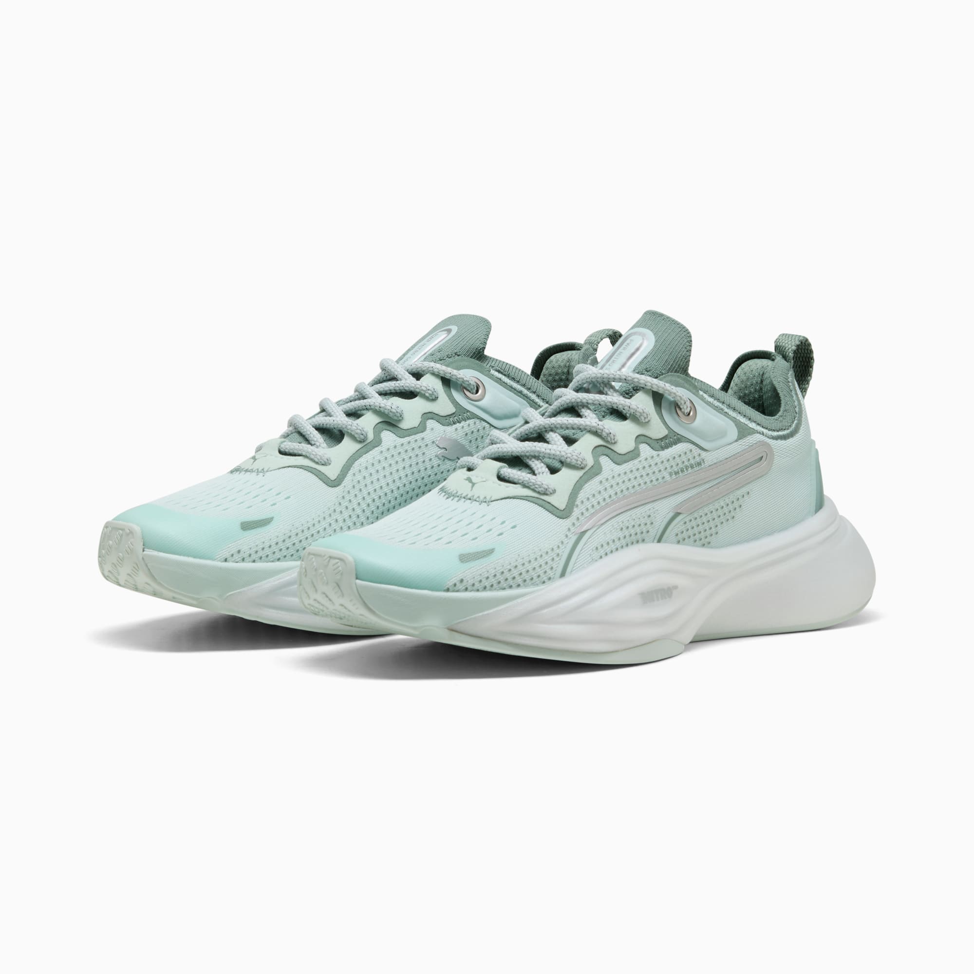 PWR NITRO™ SQD 2 Lace Pack Training Shoes Women, Peaceful Blue-Green Moon, large