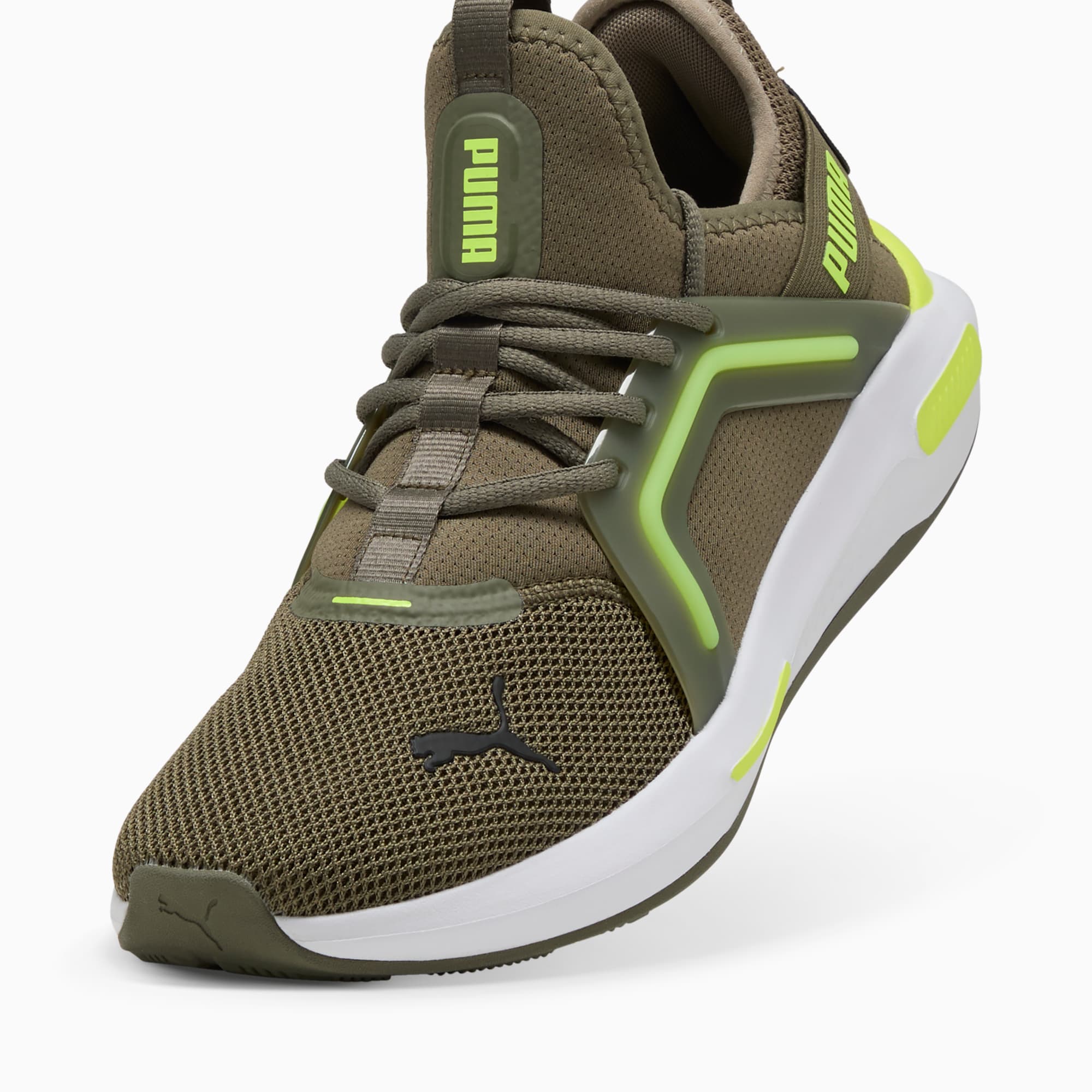 Puma enzo olive top