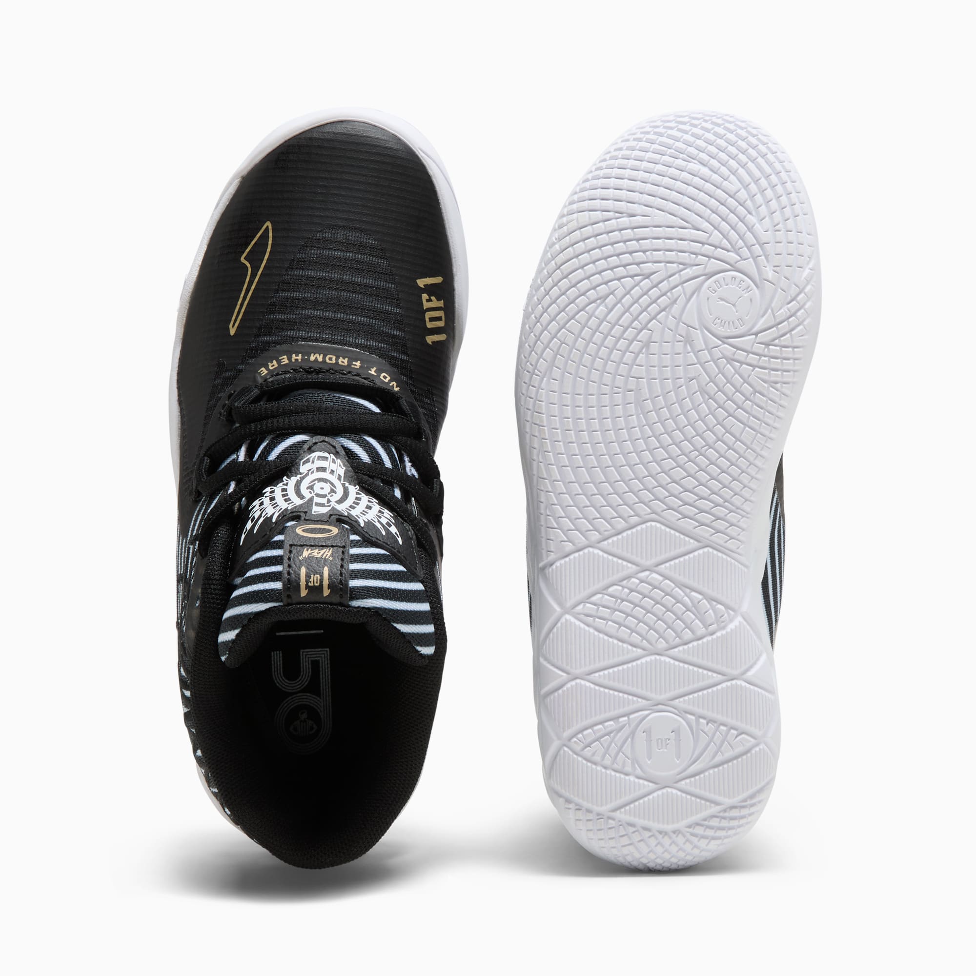 PUMA x LAMELO BALL MB.01 Rare Reserve Stripes Little Kids