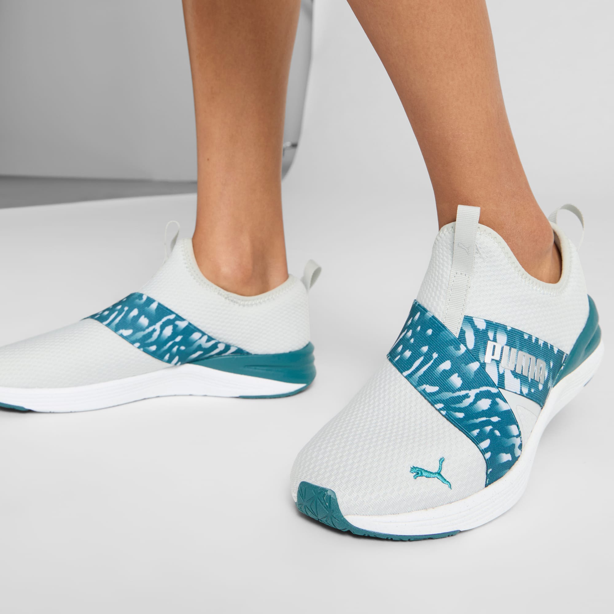 Puma womens slip on sneakers sales