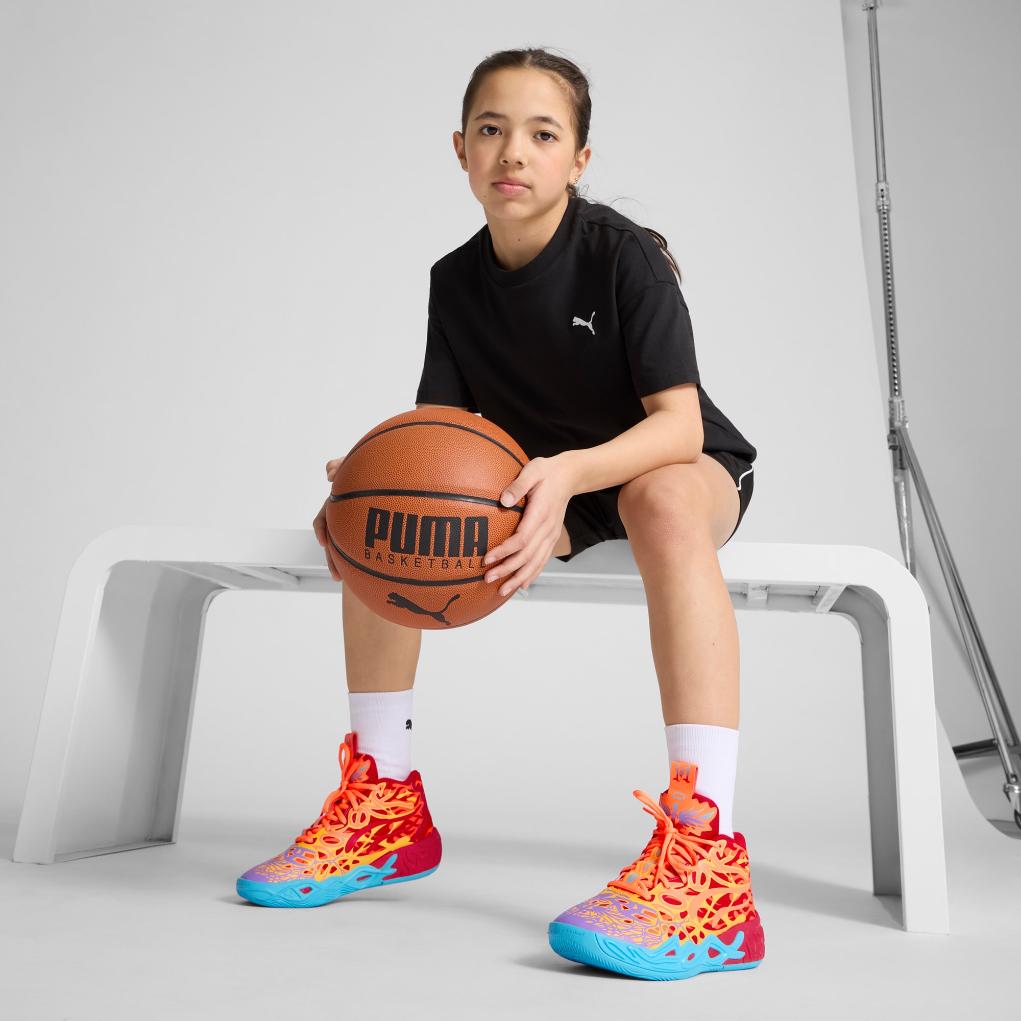 PUMA x LAMELO BALL MB.04 Phoenix Big Kids' Basketball Shoes