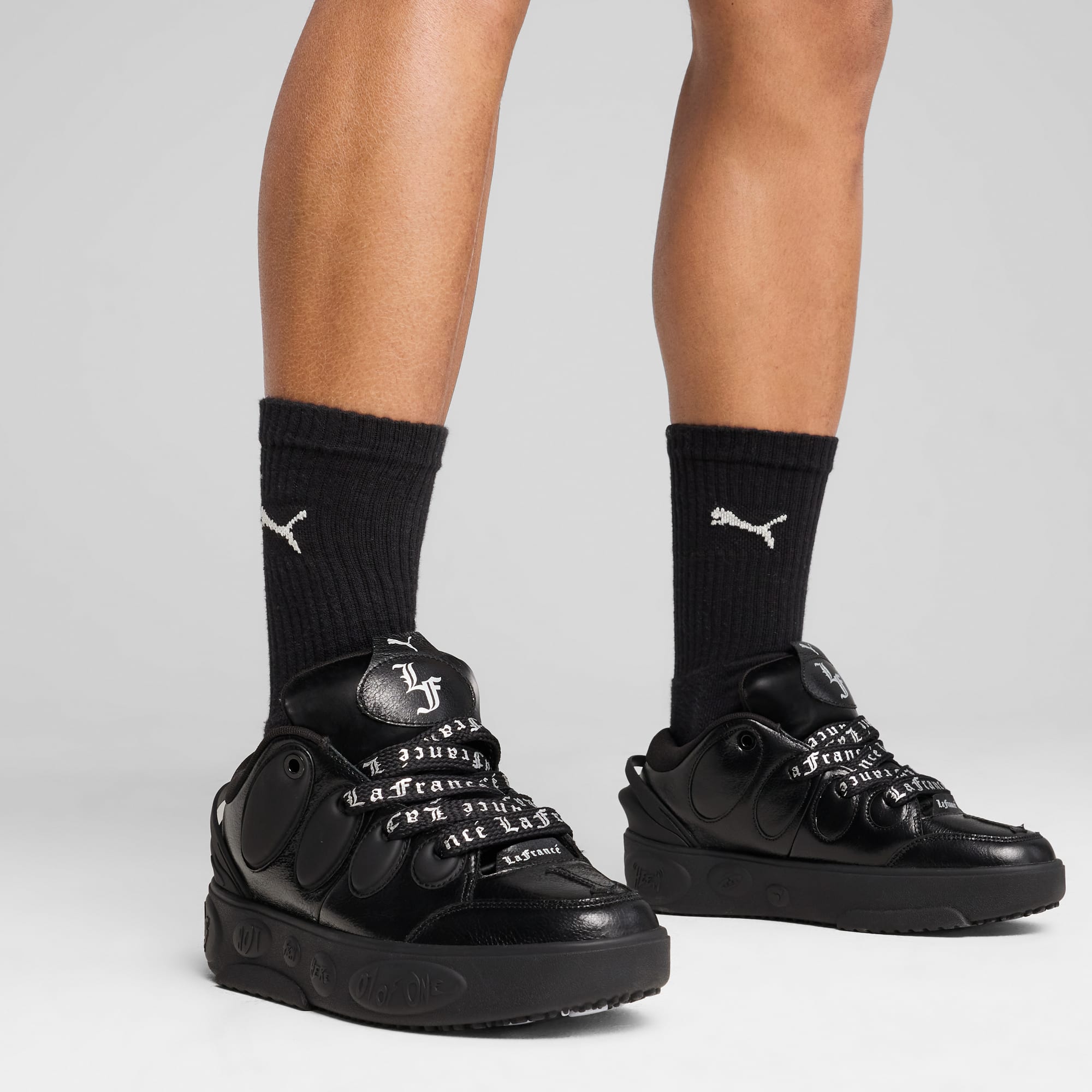 PUMA x LAMELO BALL LaFrancé Black Written in Chrome Sneakers PUMA x LAMELO BALL LaFrancé Black Written in Chrome Sneakers