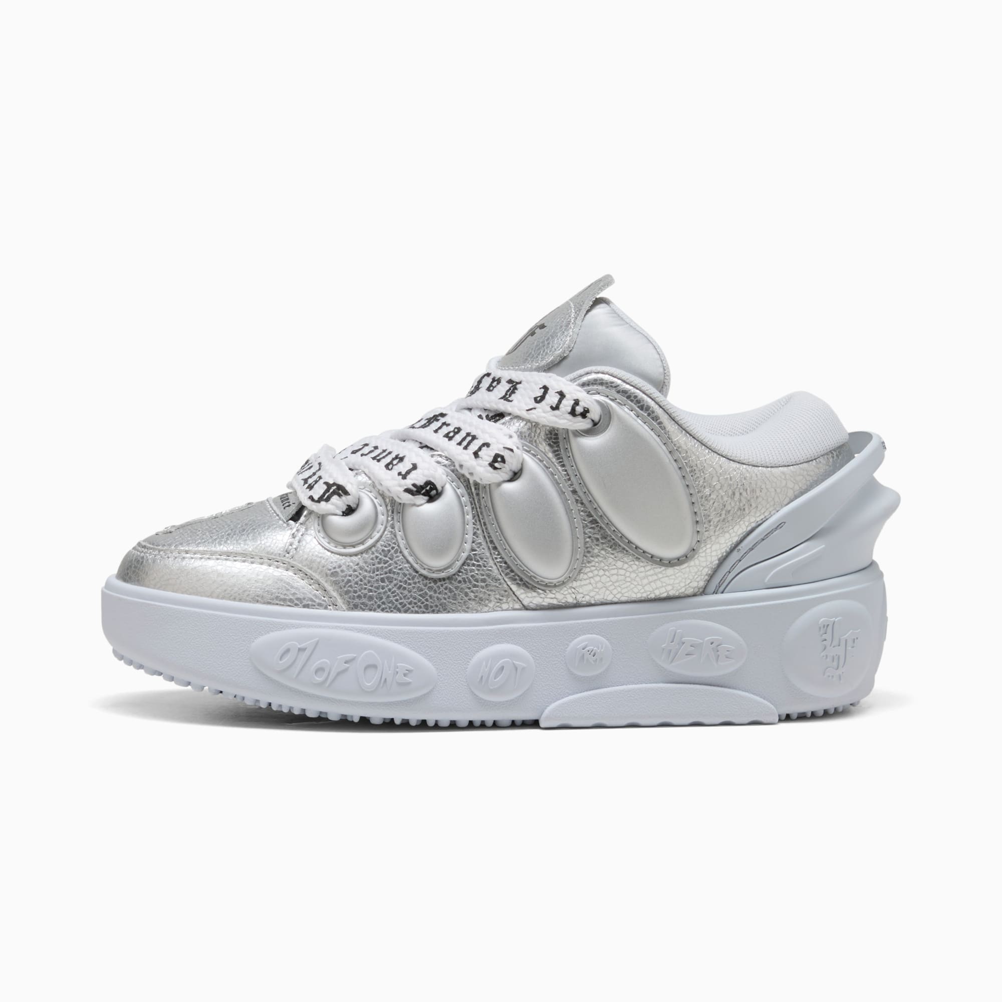 LaFrancé Chrome Sneakers Youth, Silver Mist-Puma Silver-PUMA Black, large