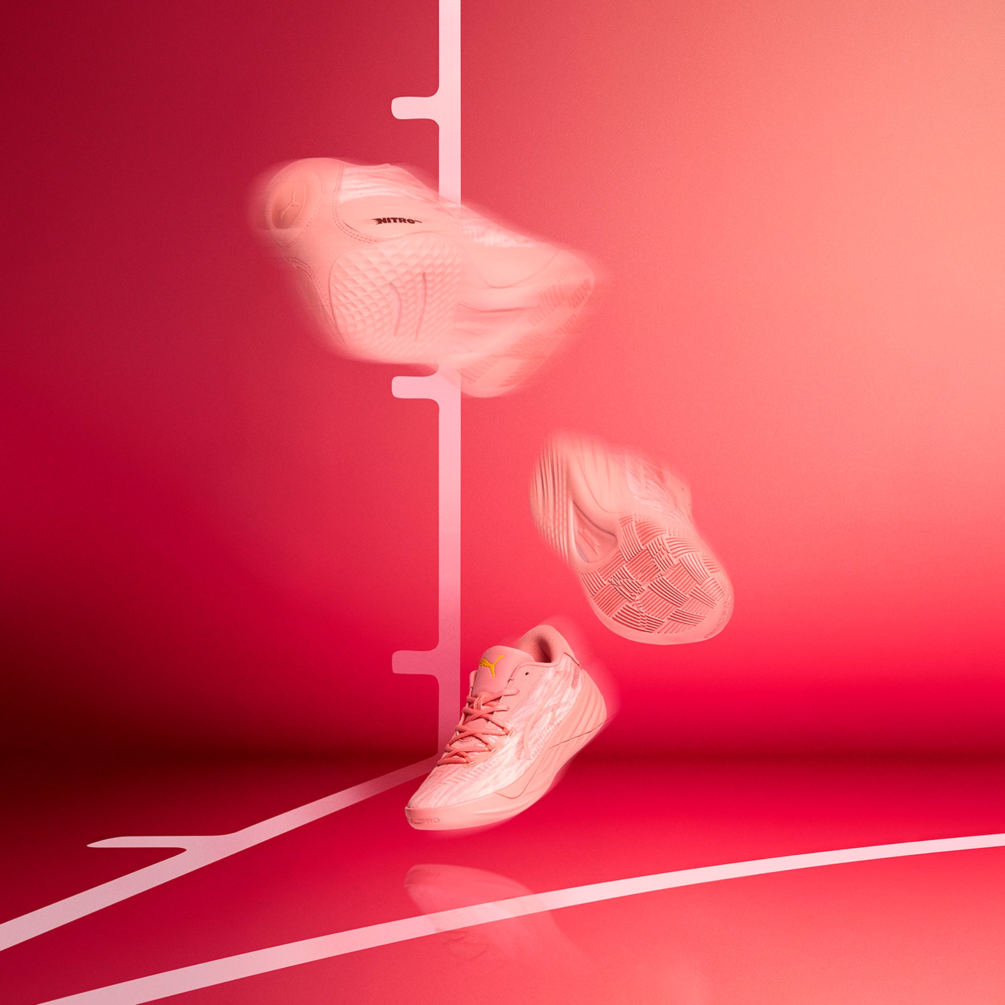 シューズ(男性用) PUMA ALL PRO NITRO DRESS CODE Puma All-Pro NITRO 