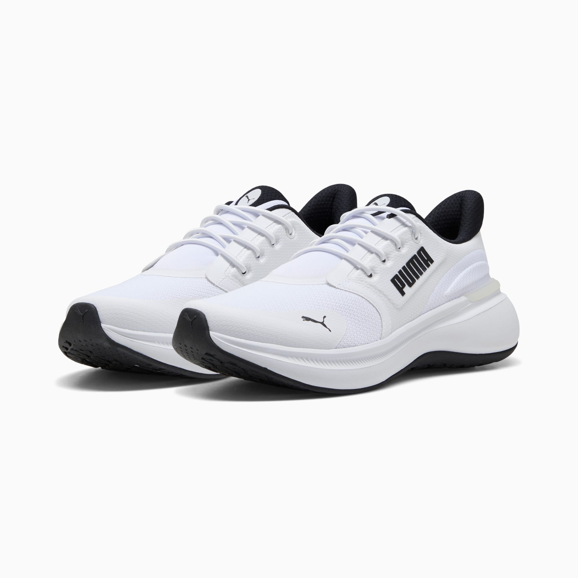 SOFTRIDE Exo Shift Sneakers Unisex, PUMA White-PUMA Black, large