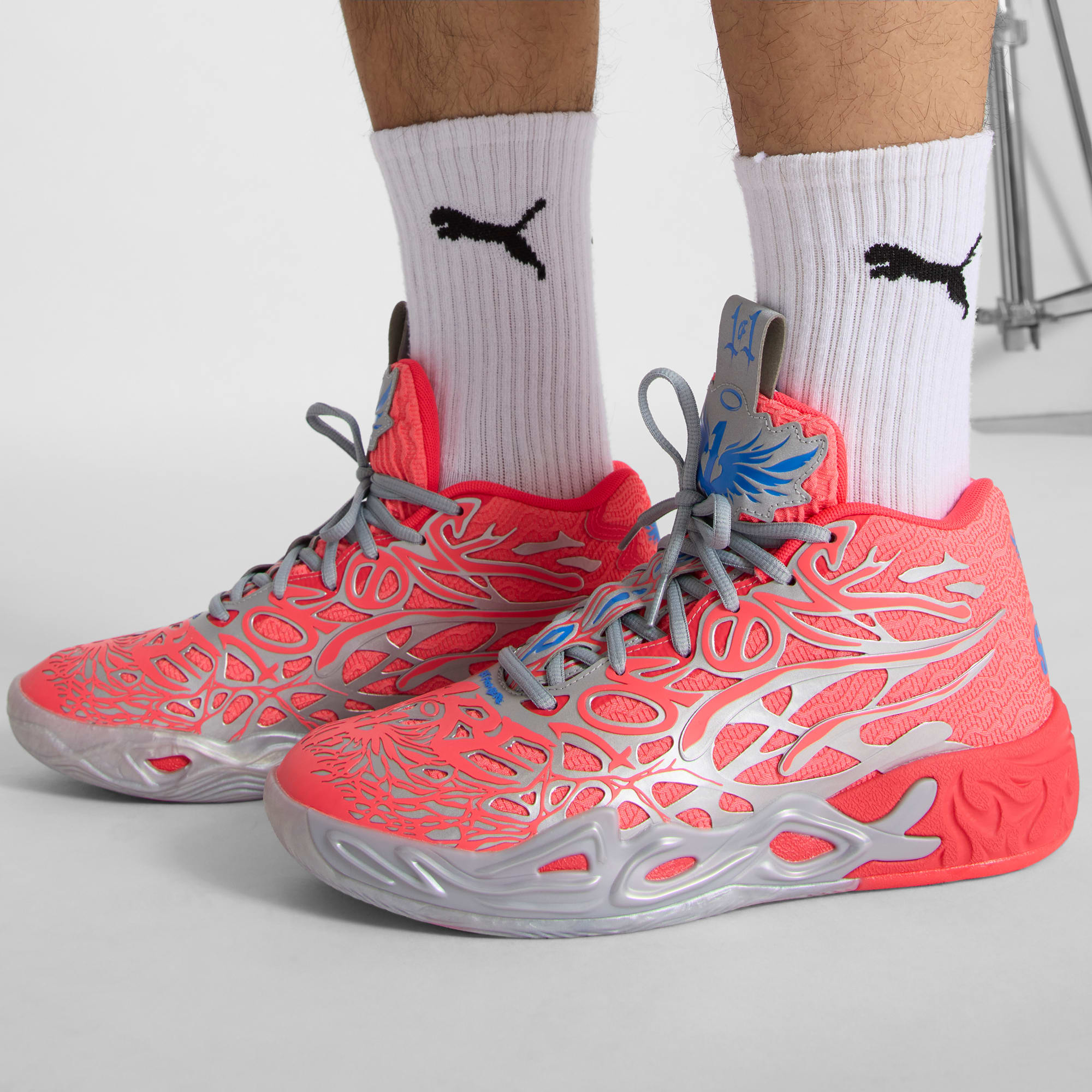 PUMA x LAMELO BALL MB.04 Phoenix Big Kids' Basketball Shoes