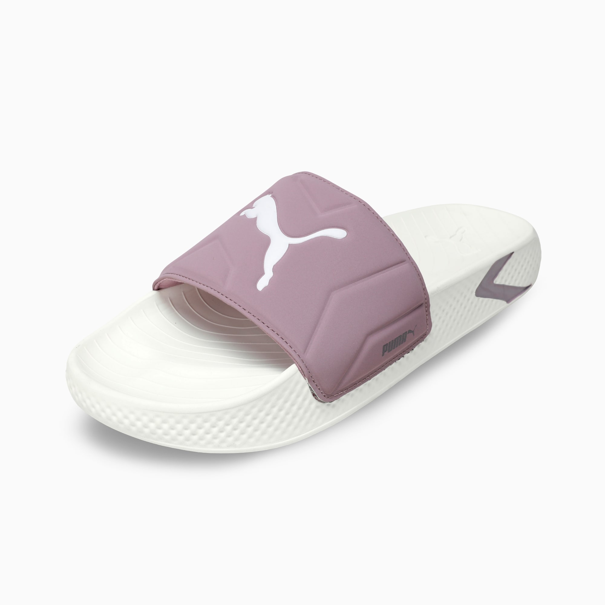 puma pink sandals