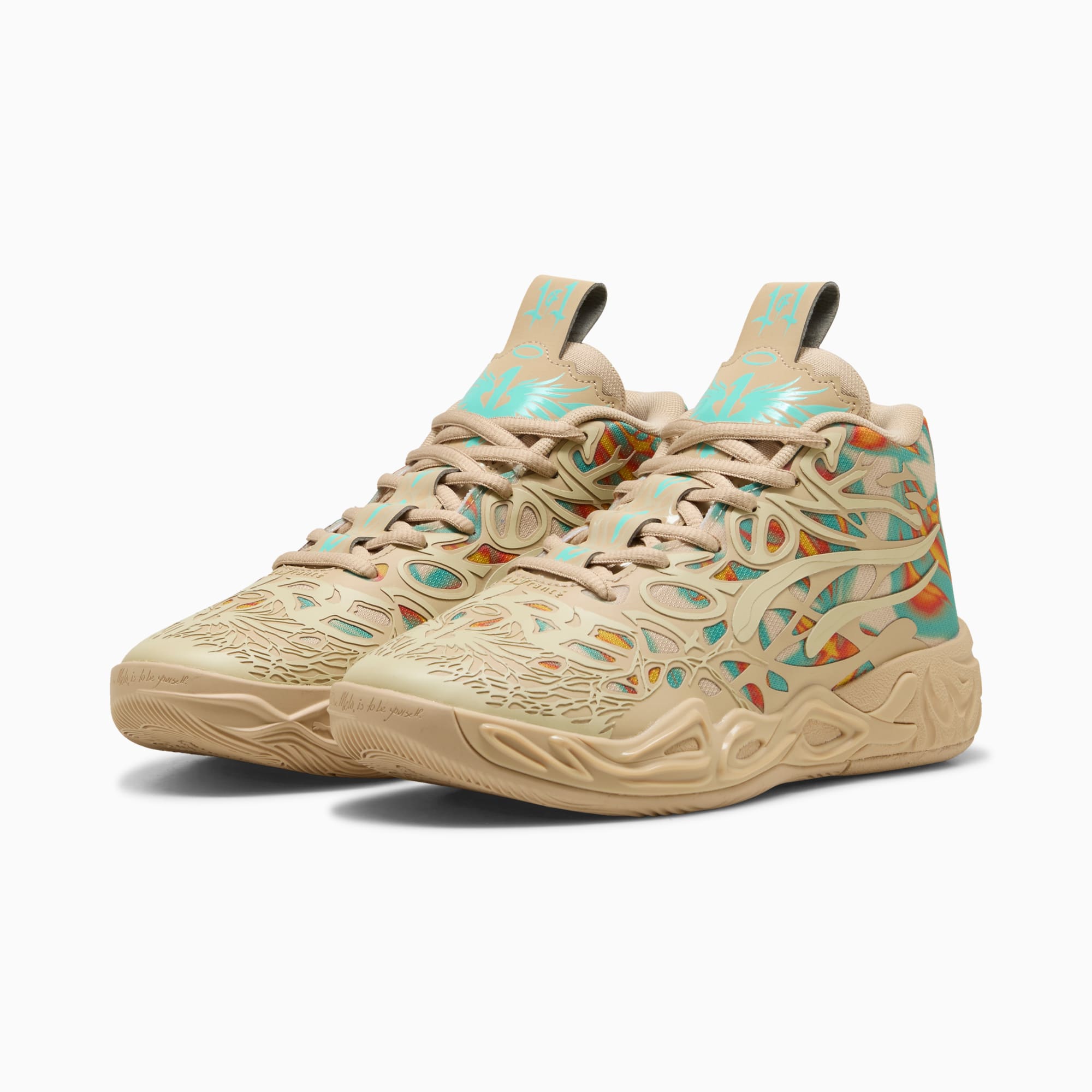 PUMA x LAMELO BALL MB.01 Digital Camo Big Kids' Basketball Shoes