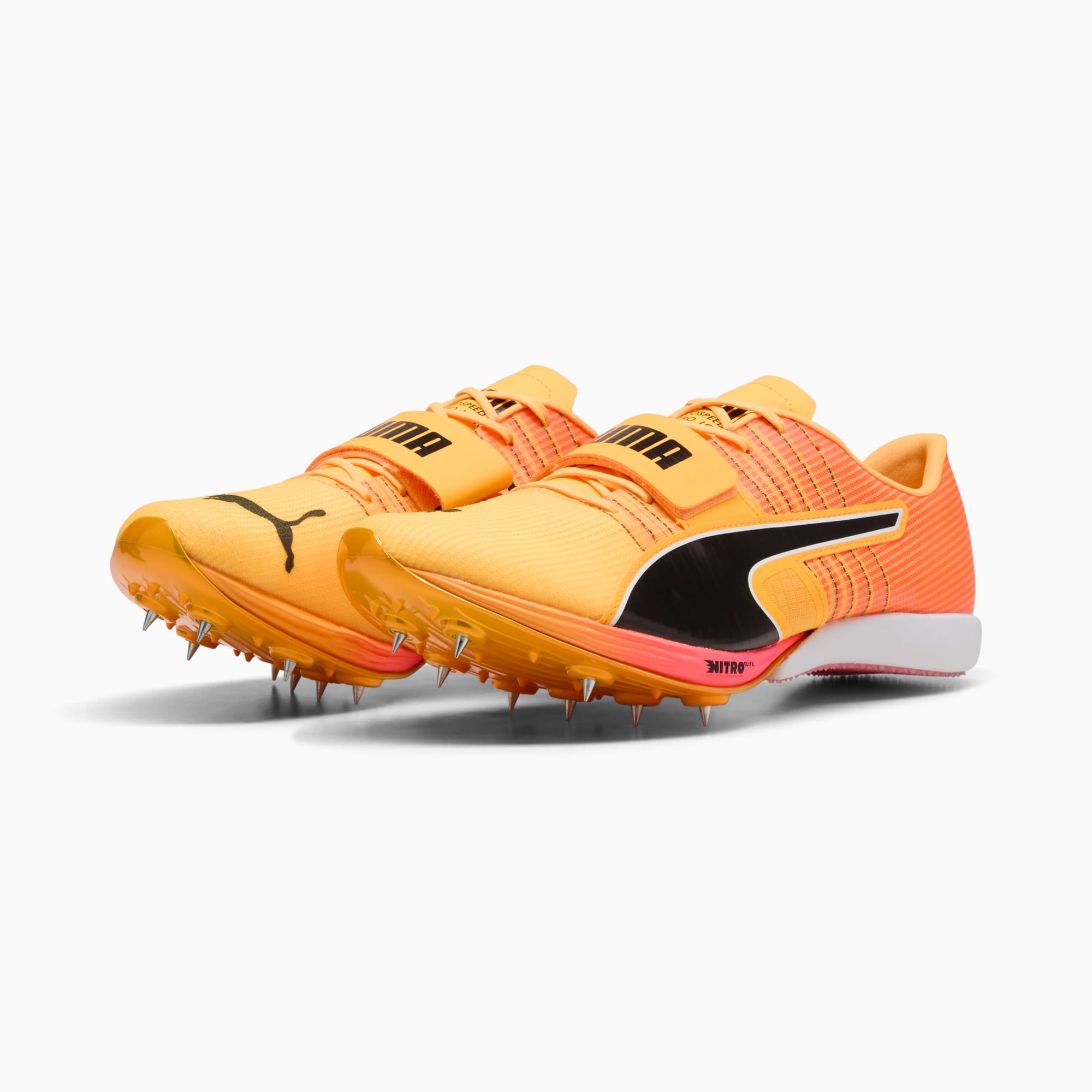 Long Jump NITRO™ Elite 2 Track and Field Spikes, Sun Stream-Sunset Glow-PUMA Black, large