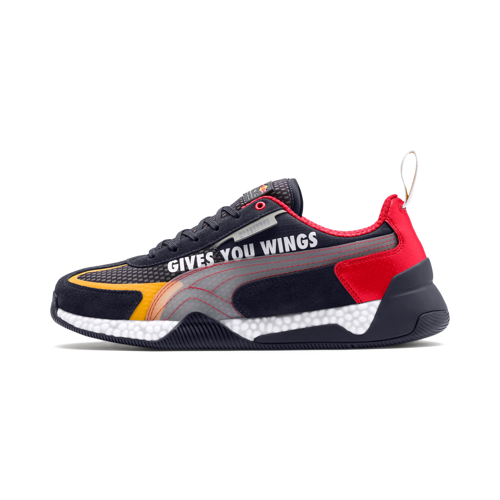 puma red mens shoes