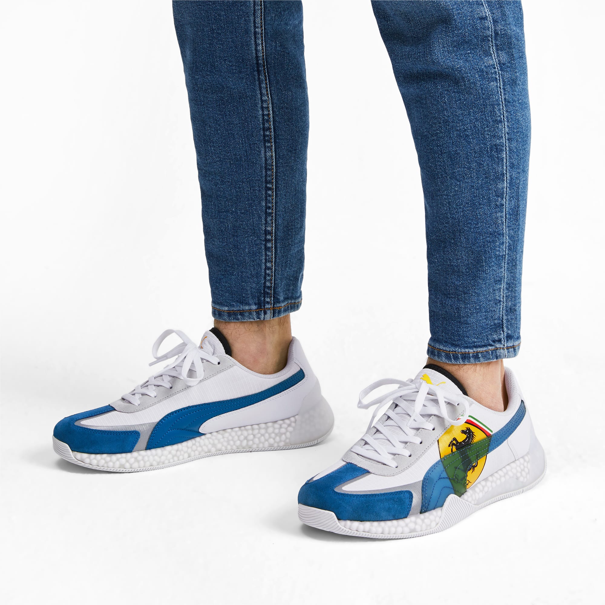 Ferrari trainers blue Clearance