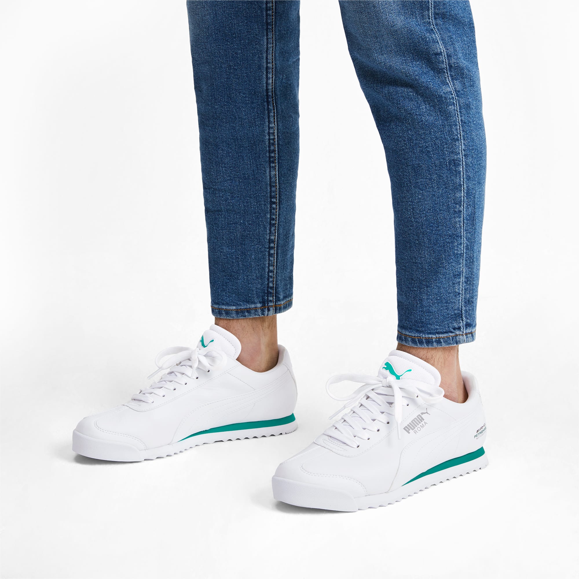 Mercedes AMG Petronas Roma Men s Sneakers