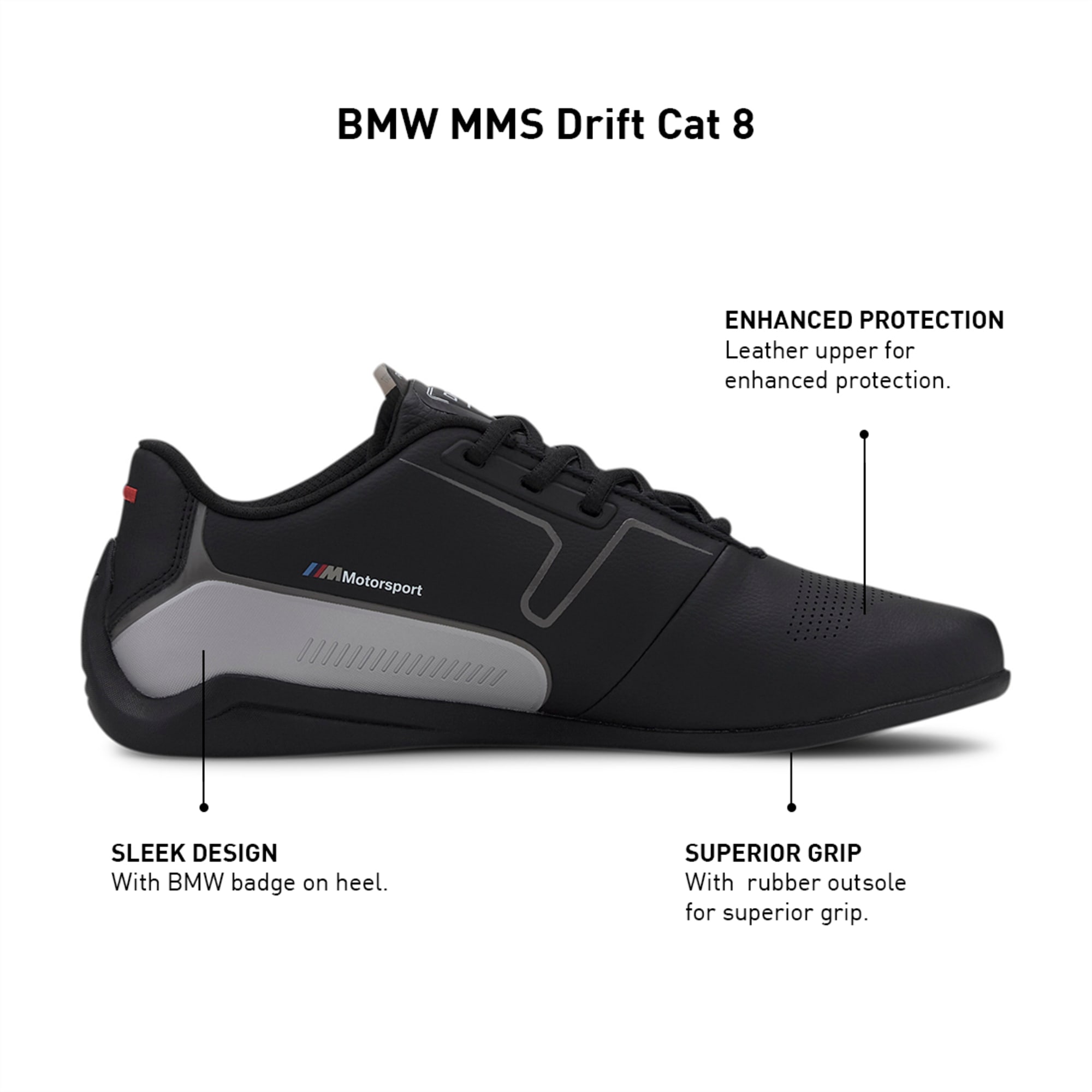 PUMA Men's BMW M Motorsport Drift Cat Decima Motorsport Shoes