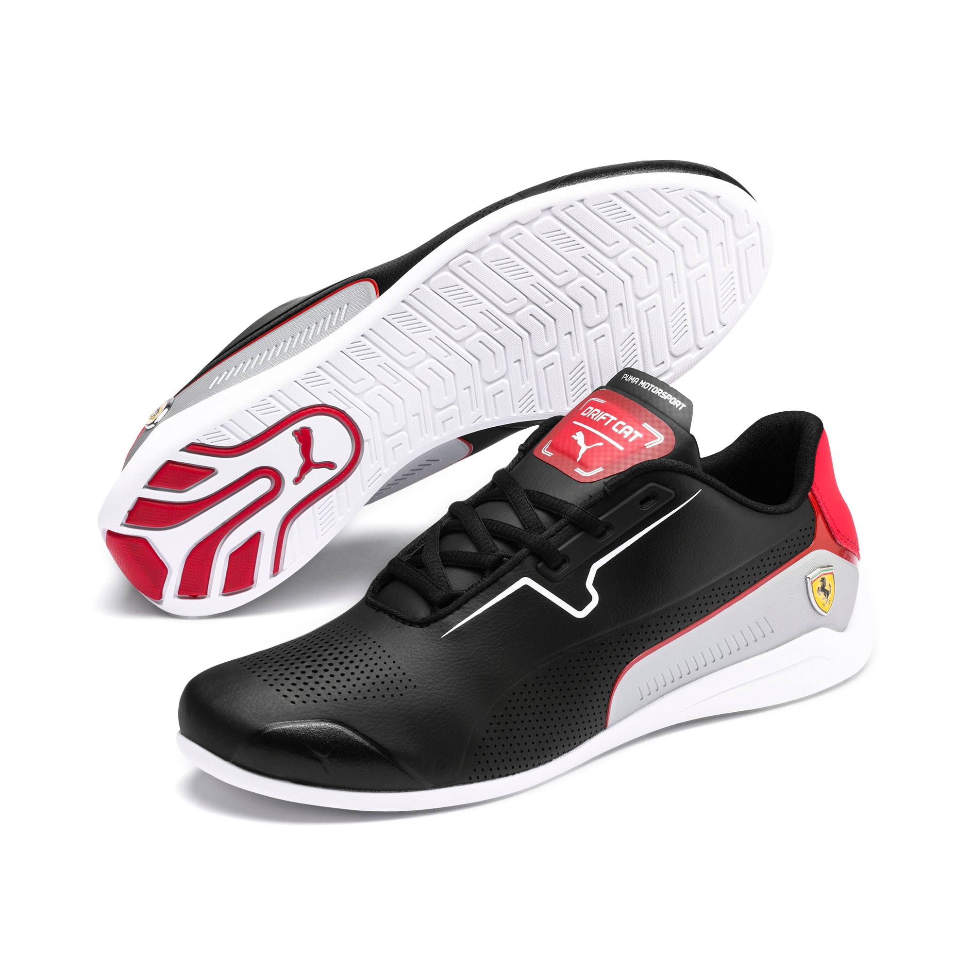 Scuderia Ferrari Drift Cat 8 Trainers Puma Black Puma White