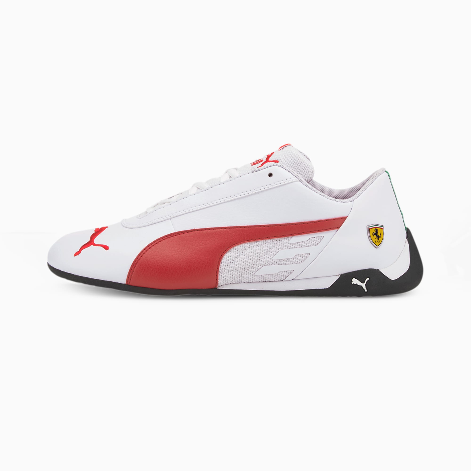 puma white rosso corsa