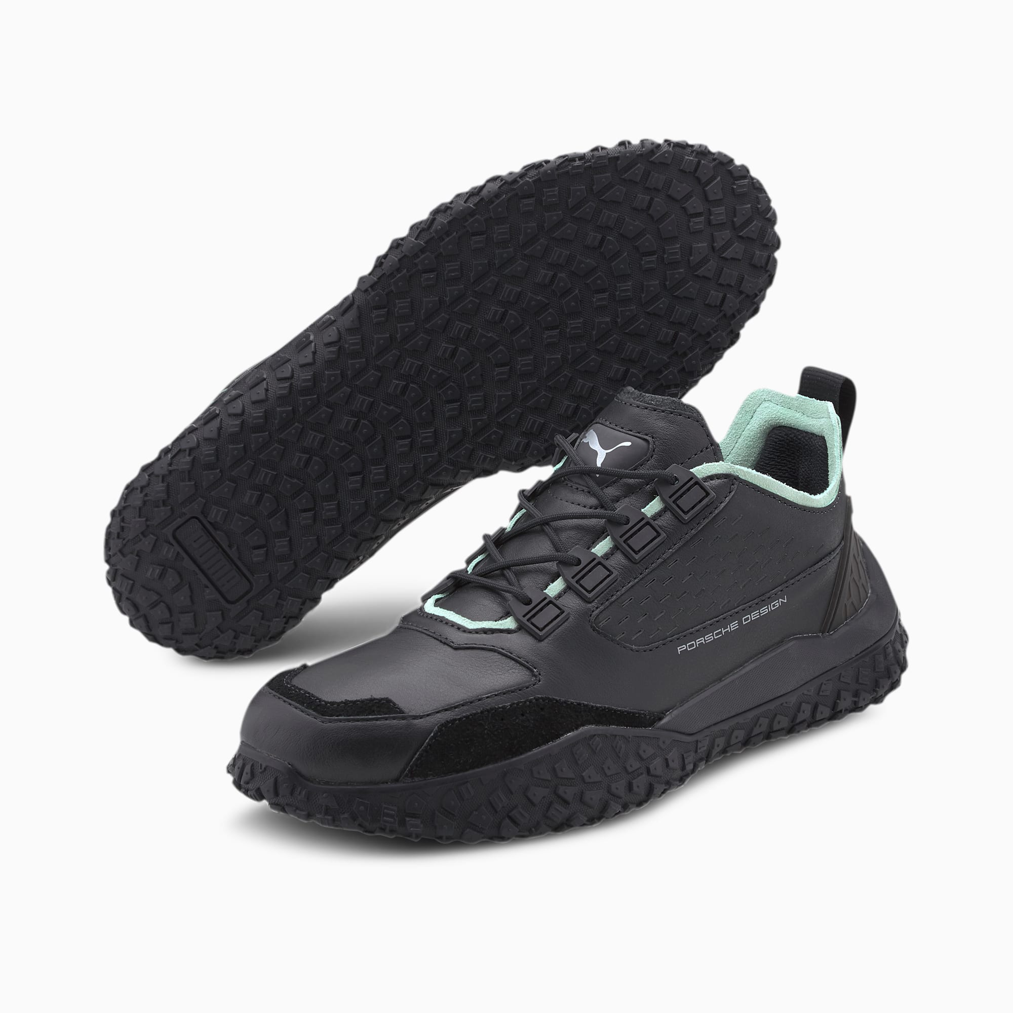 puma sports black shoes