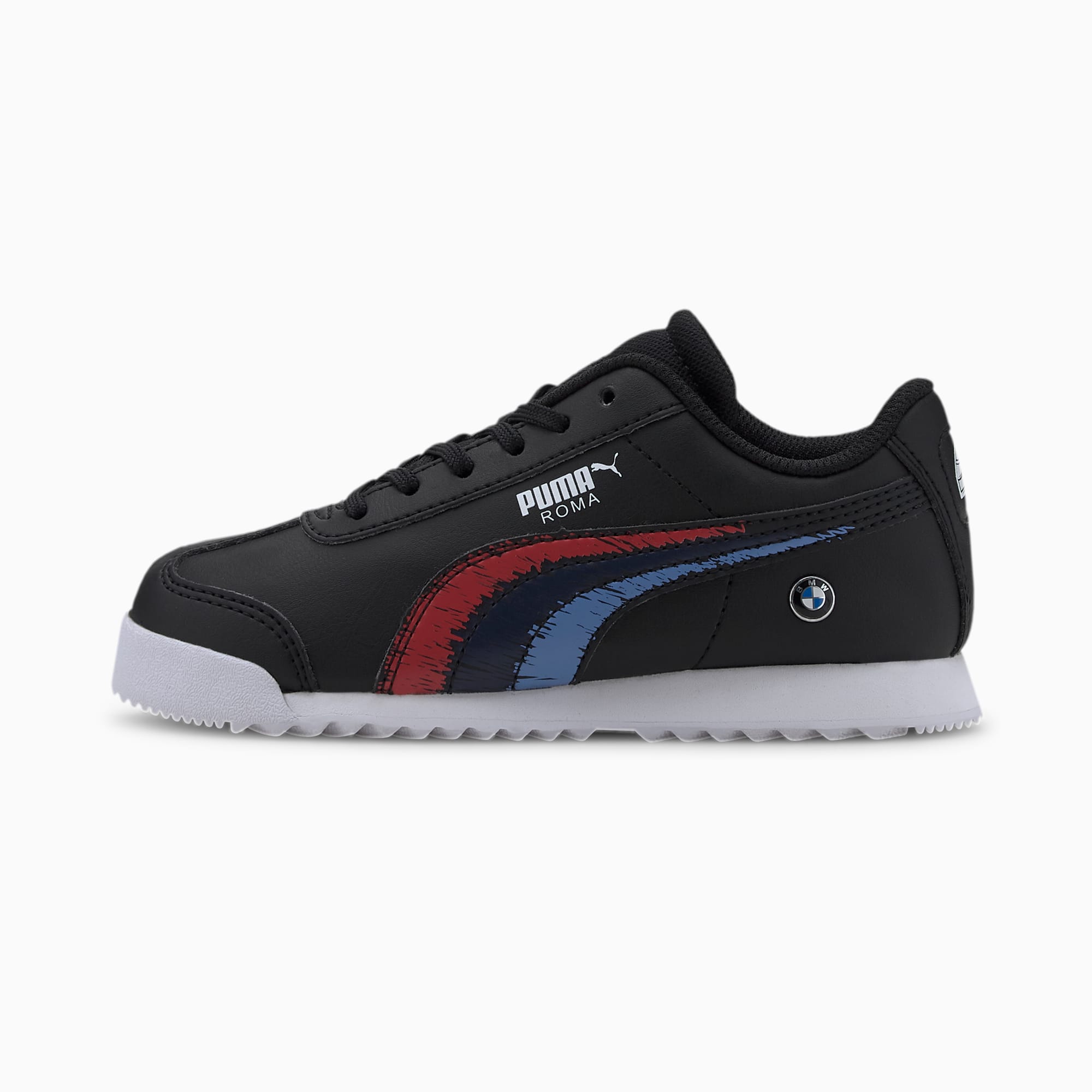 kids black puma shoes