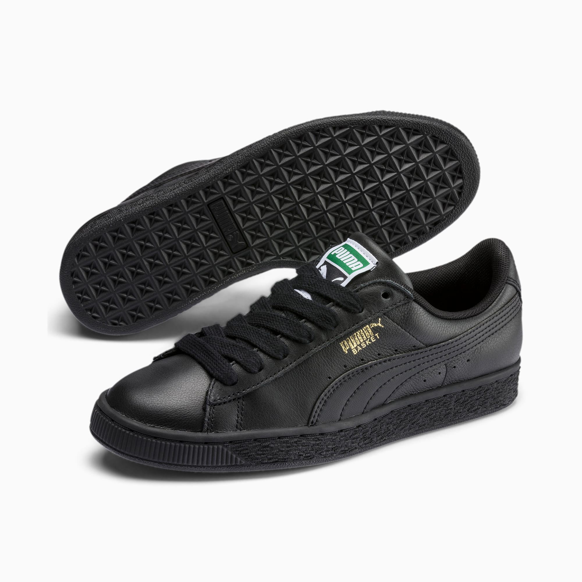 Classic Trainers | black-team gold 
