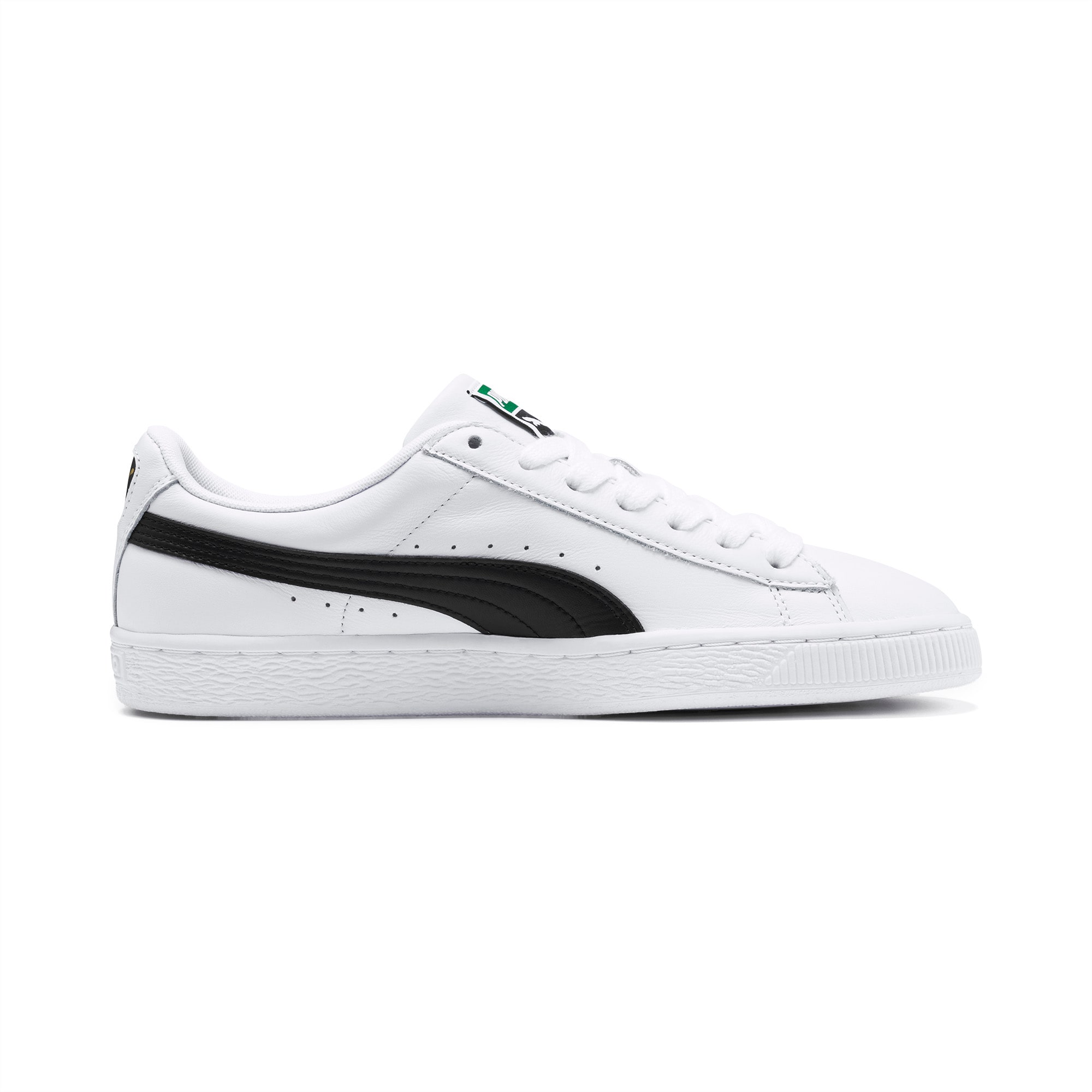 puma basket classic lfs white black