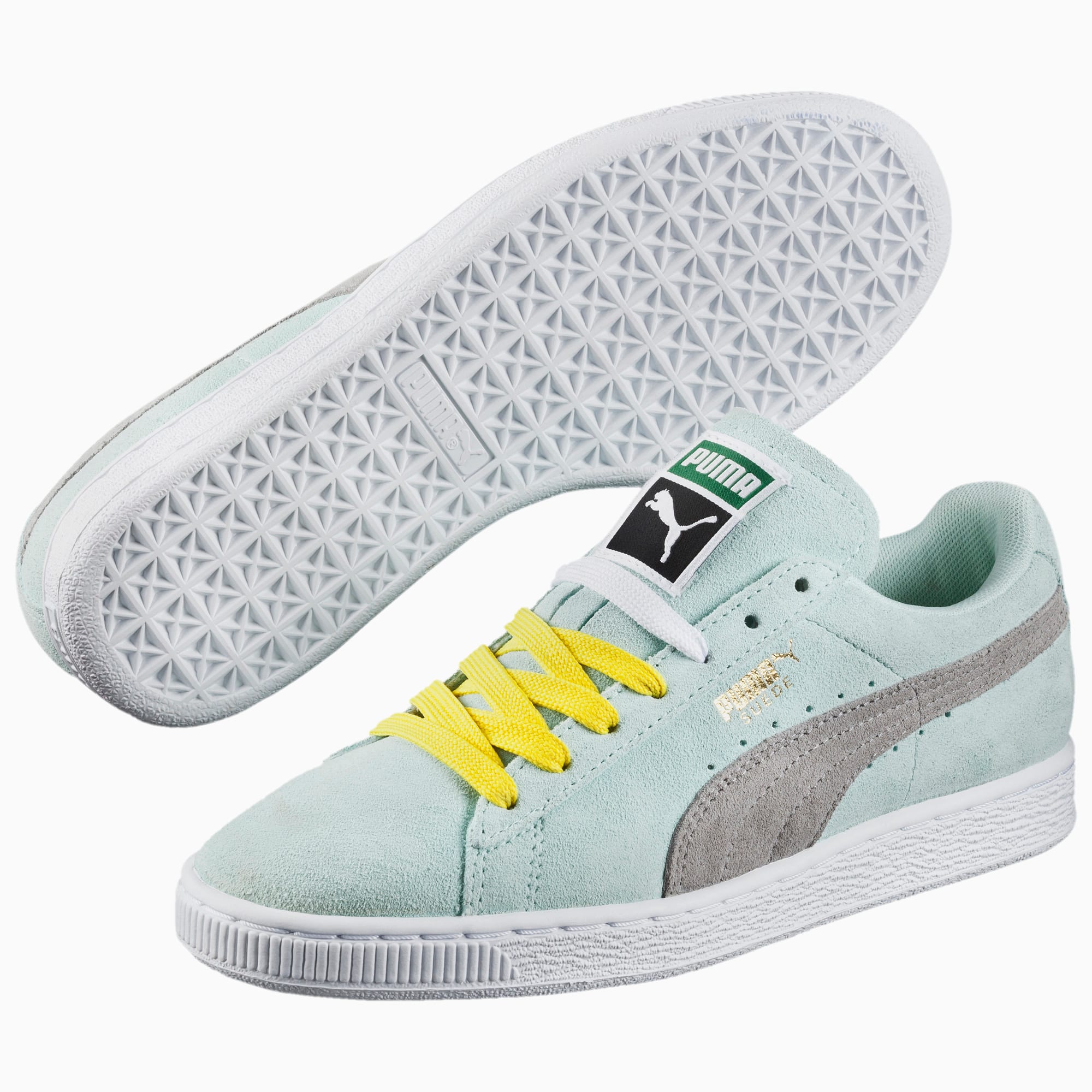Puma suede pastel aqua clearance