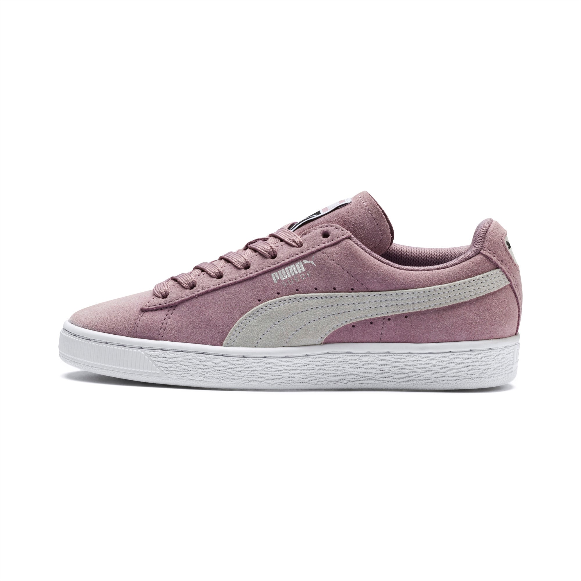 Puma suede grey hotsell women