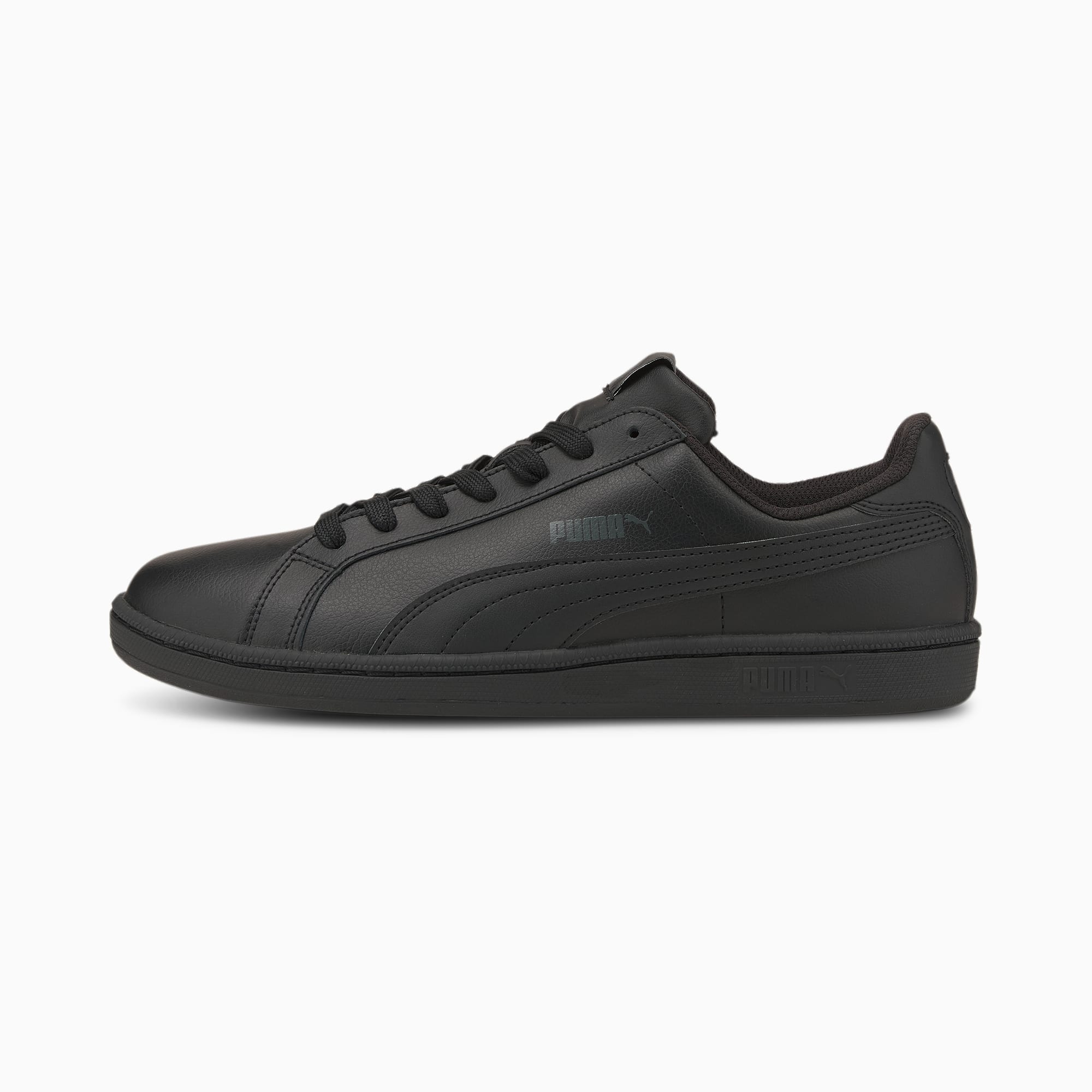 Smash Leather Trainers | black-dark shadow | PUMA Staff Purchase Exclusion  List | PUMA