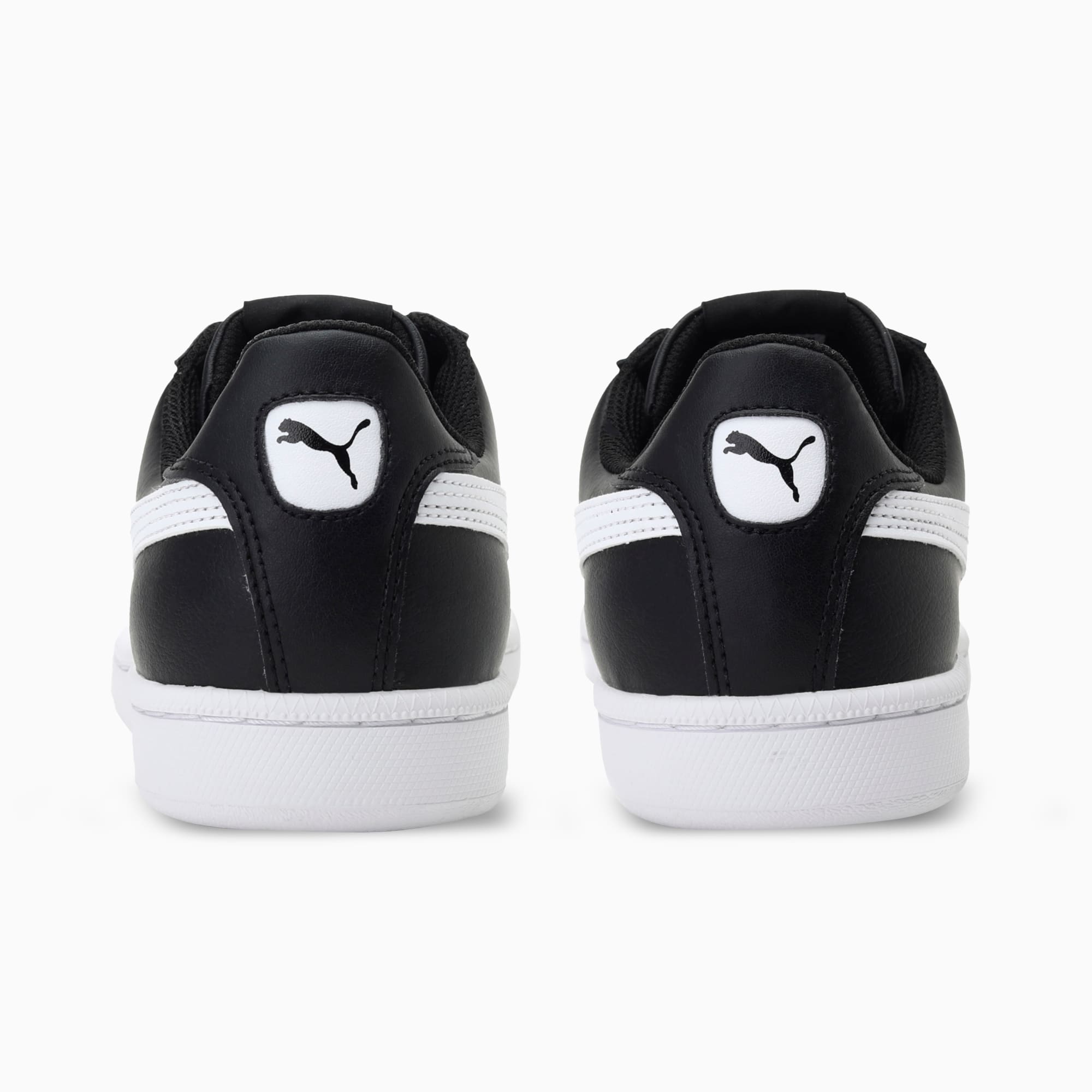 Puma leather shoes black new arrivals
