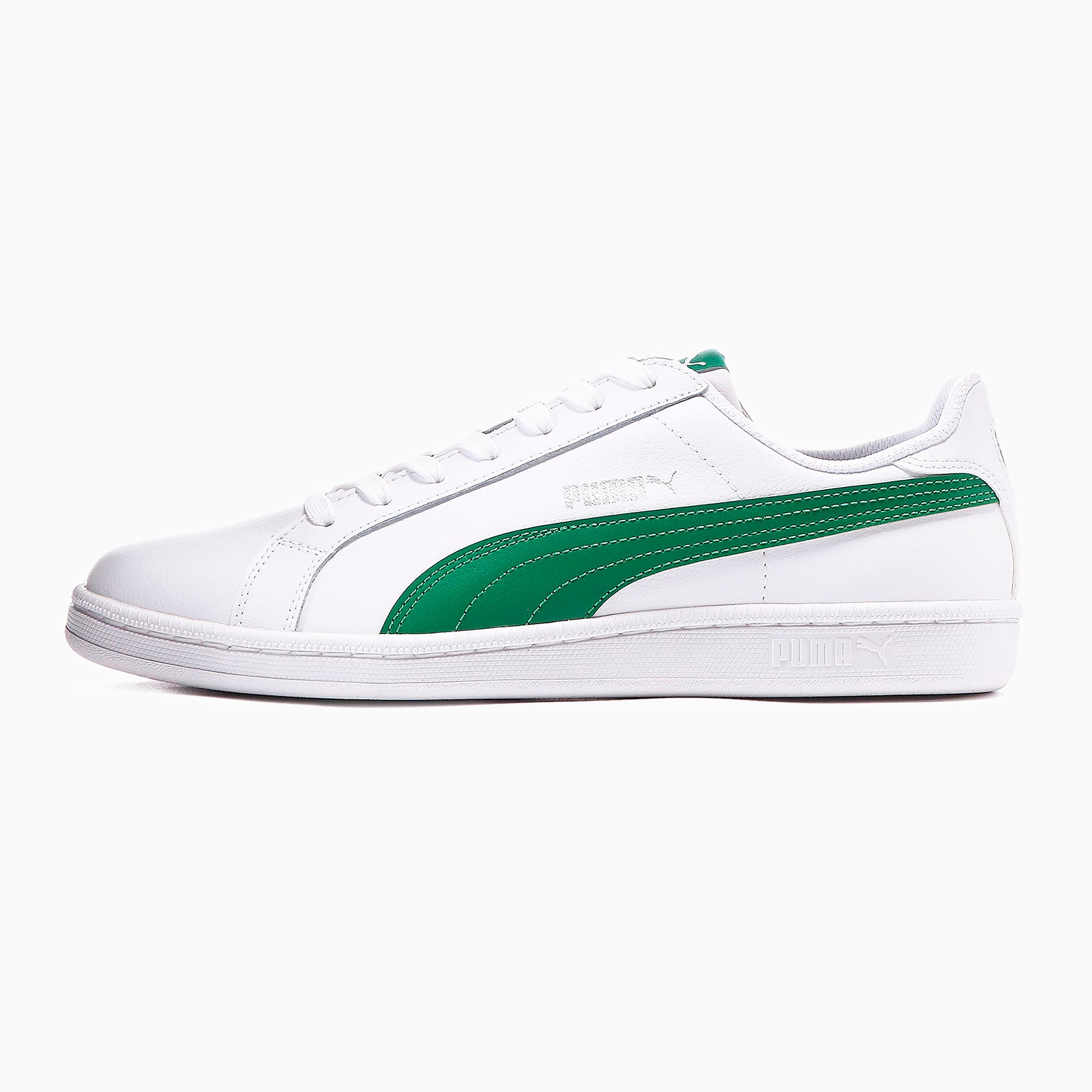 Puma men's smash leather classic sneaker shop