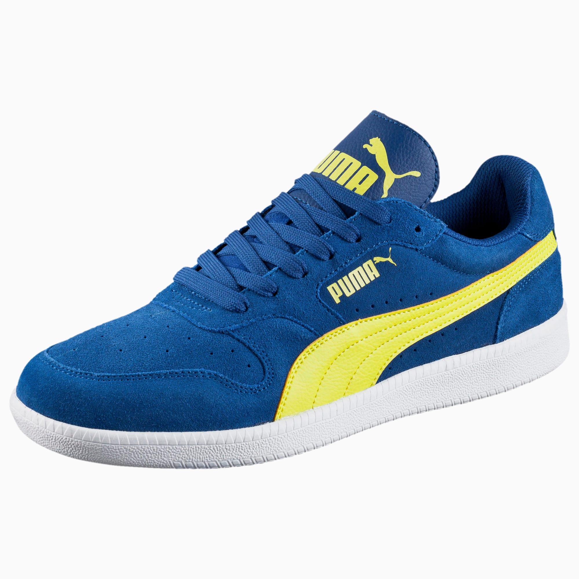 Puma icra shop suede trainers